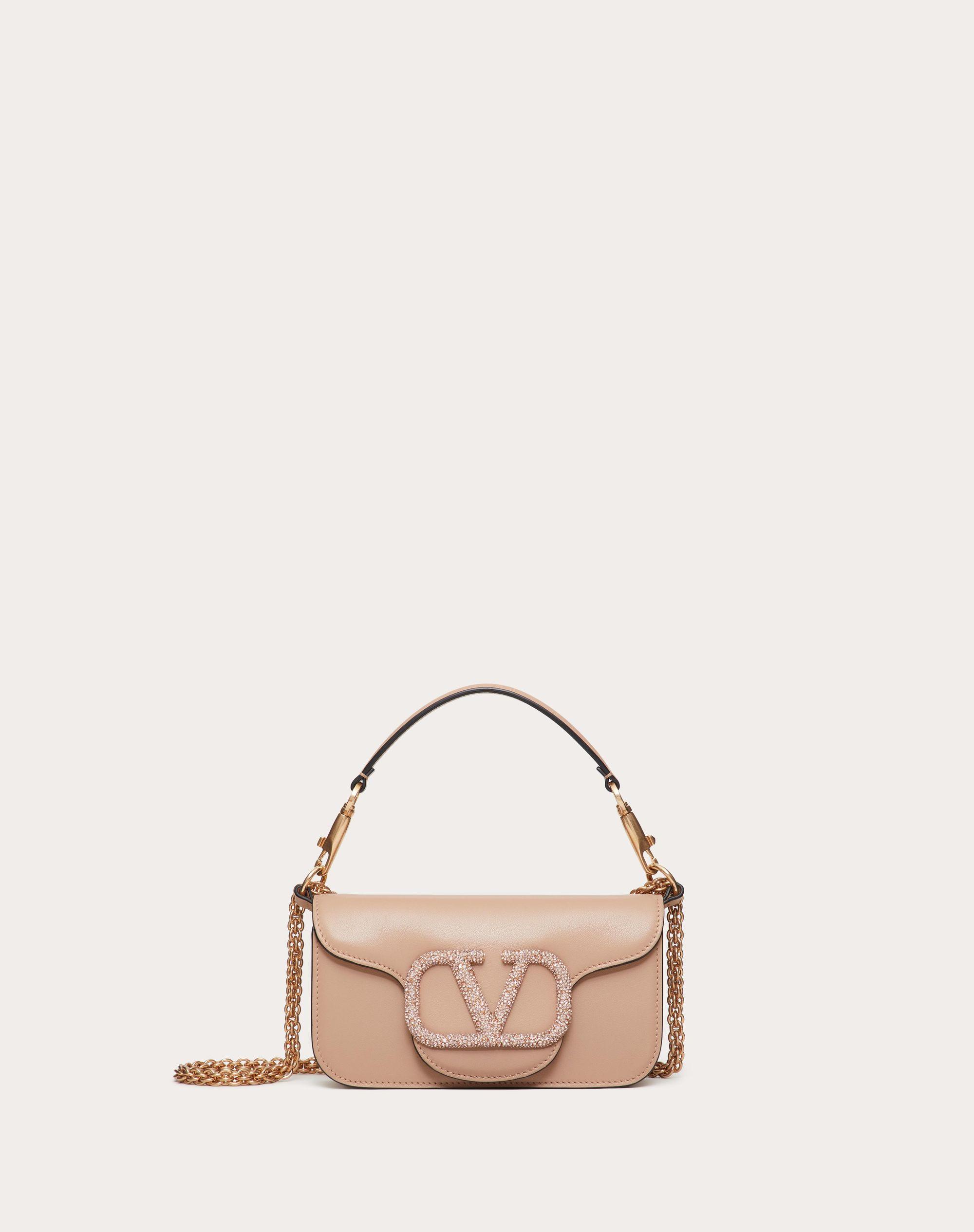 expand Book worry Valentino Garavani Locò Small Shoulder Bag With Jewel Logo in Pink | Lyst