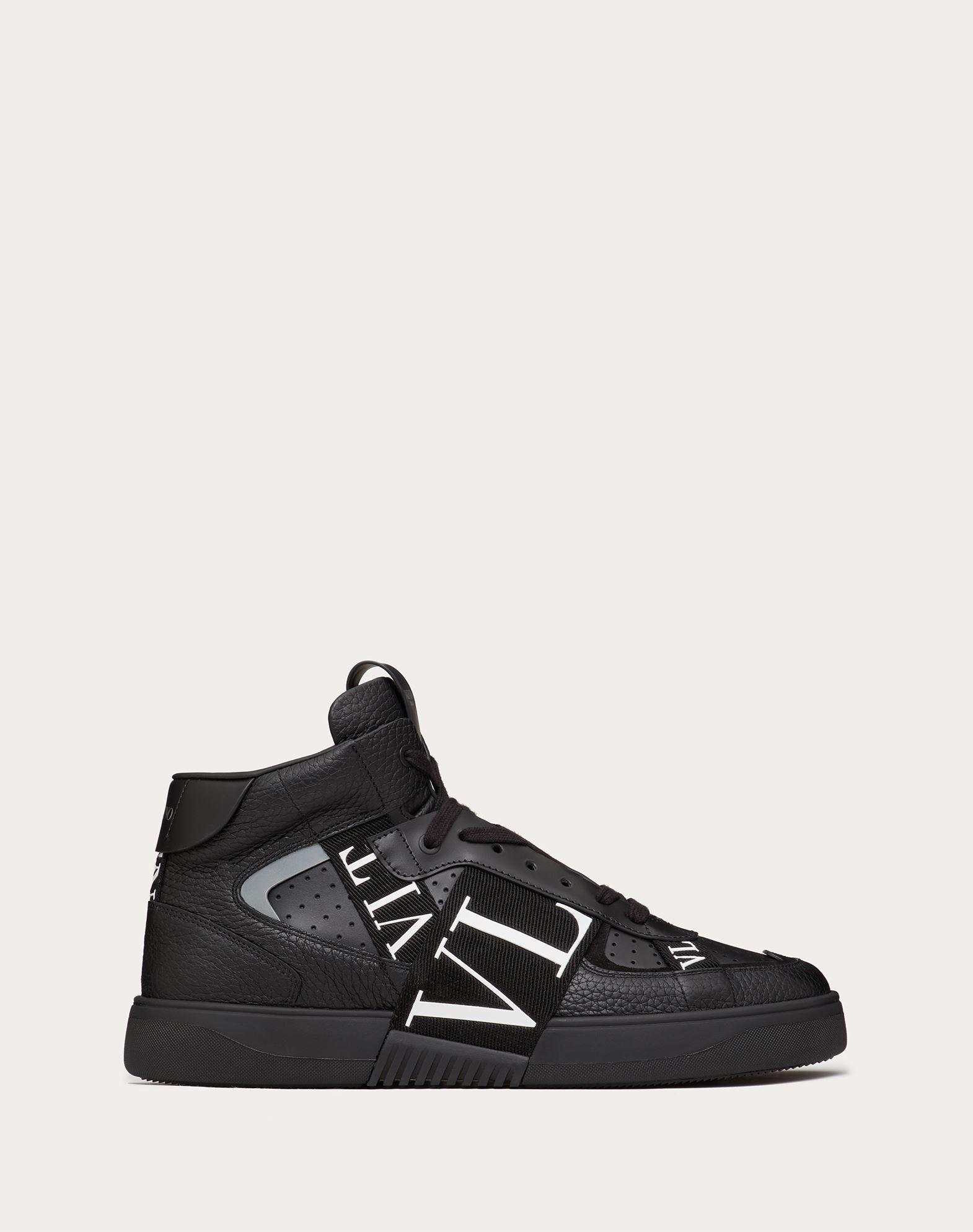 valentino garavani calfskin vl7n sneaker with bands