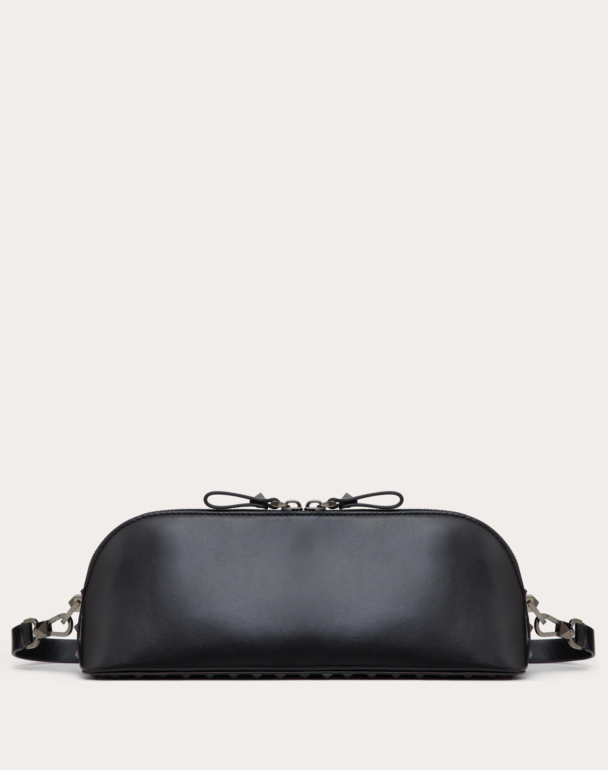 Rockstud leather clutch bag | Valentino Garavani