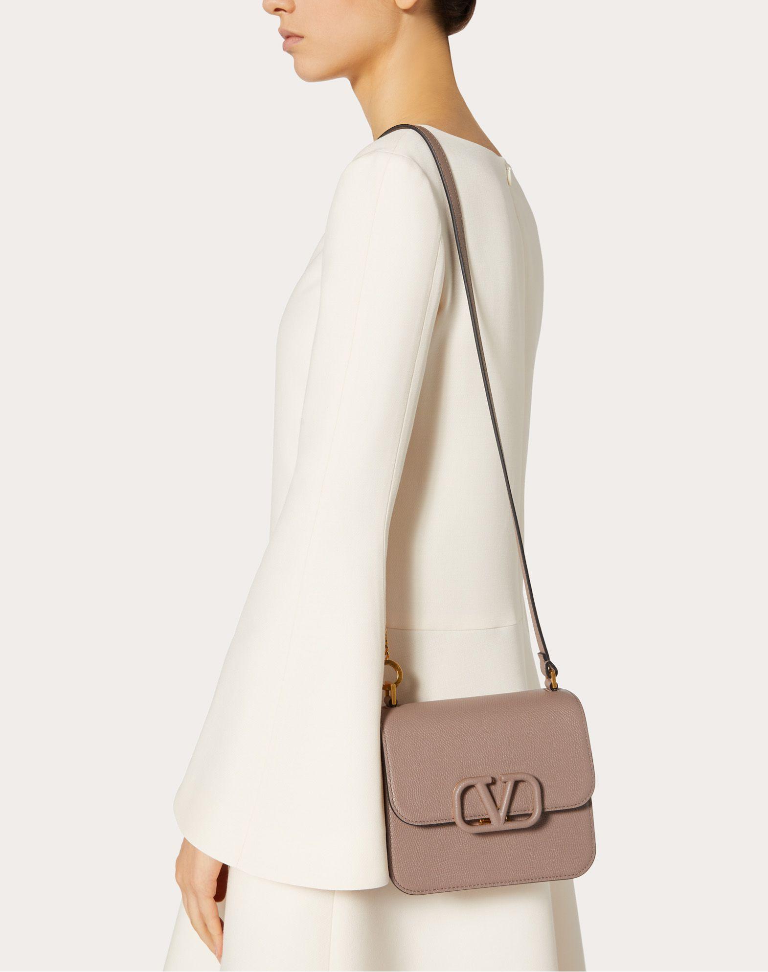 Small vsling grainy calfskin handbag hot sale