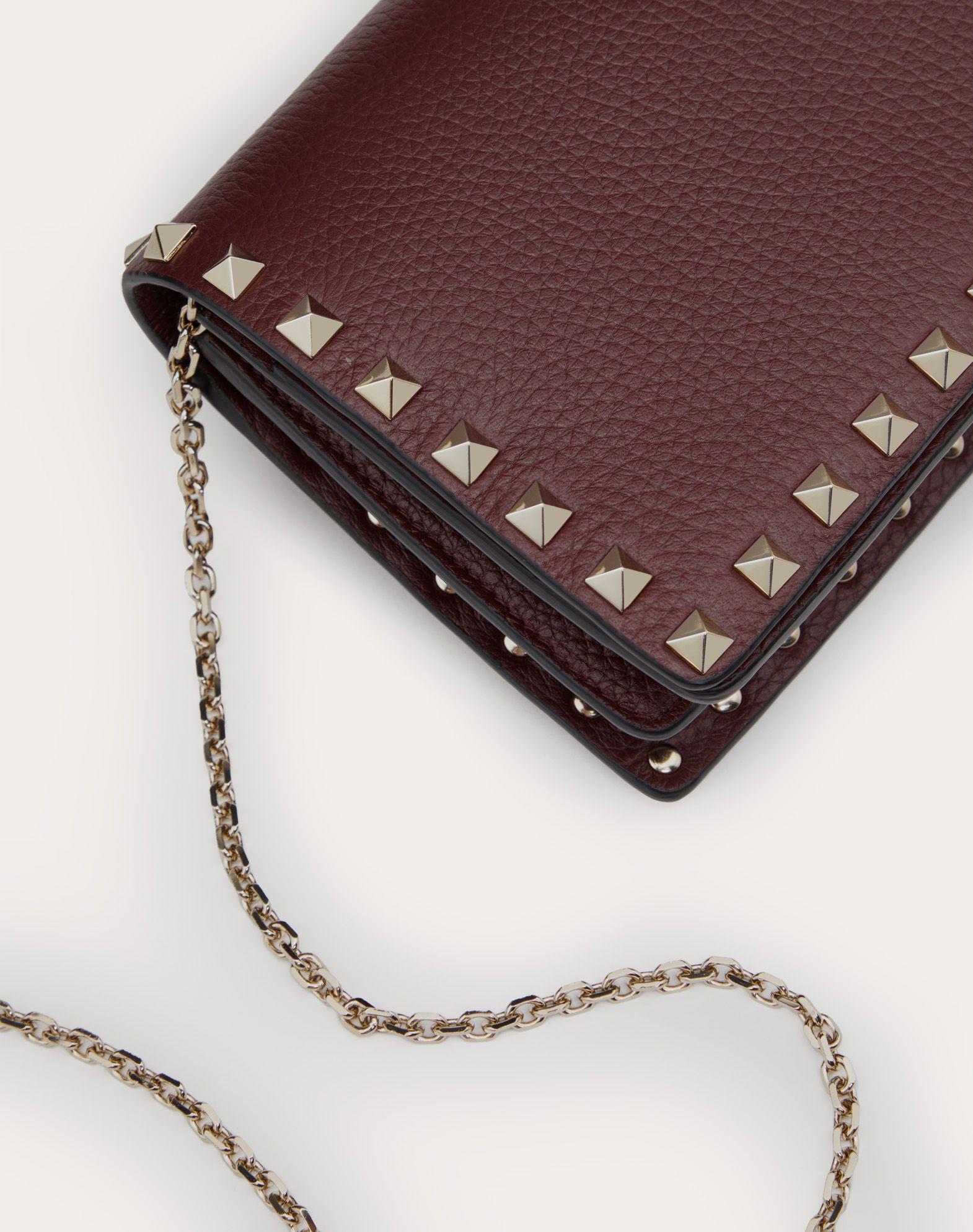 valentino chain pouch