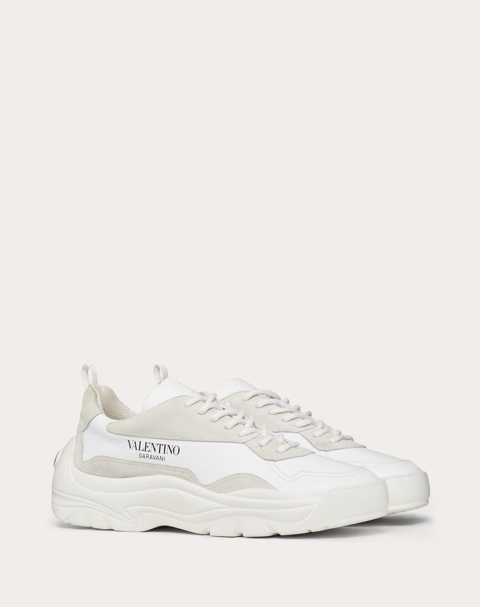 Valentino Leather Gumboy Sneakers in 