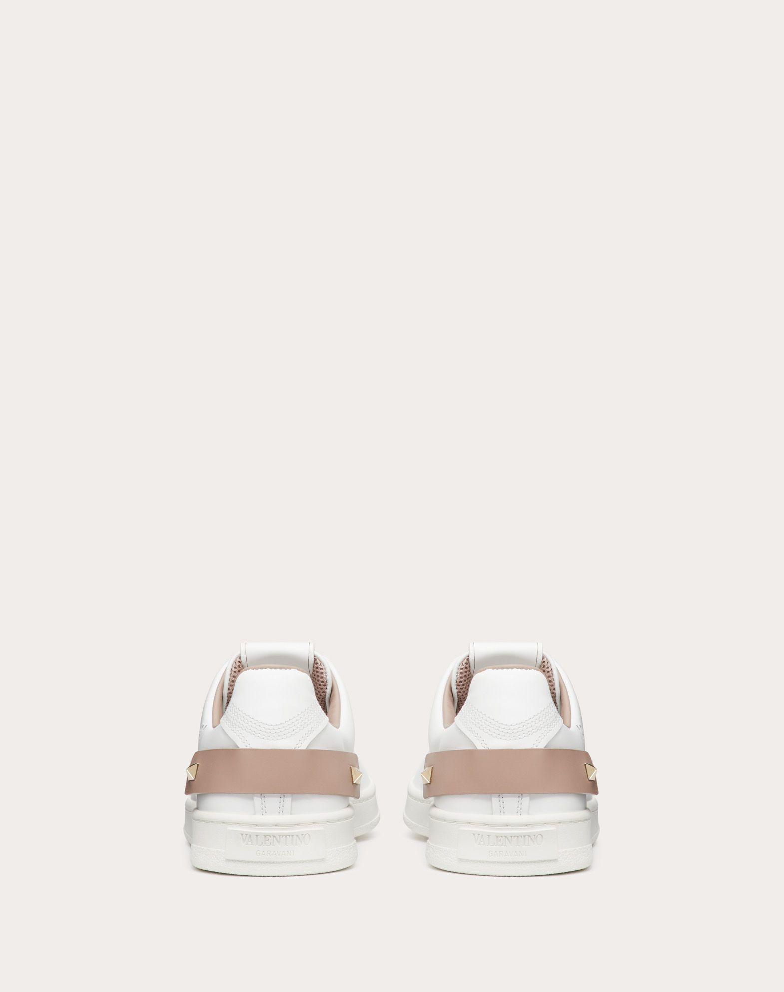 backnet calfskin sneaker