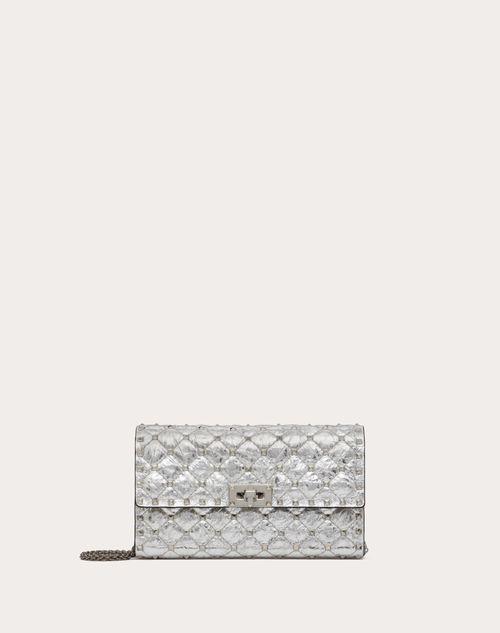 Valentino metallic rockstud best sale bag