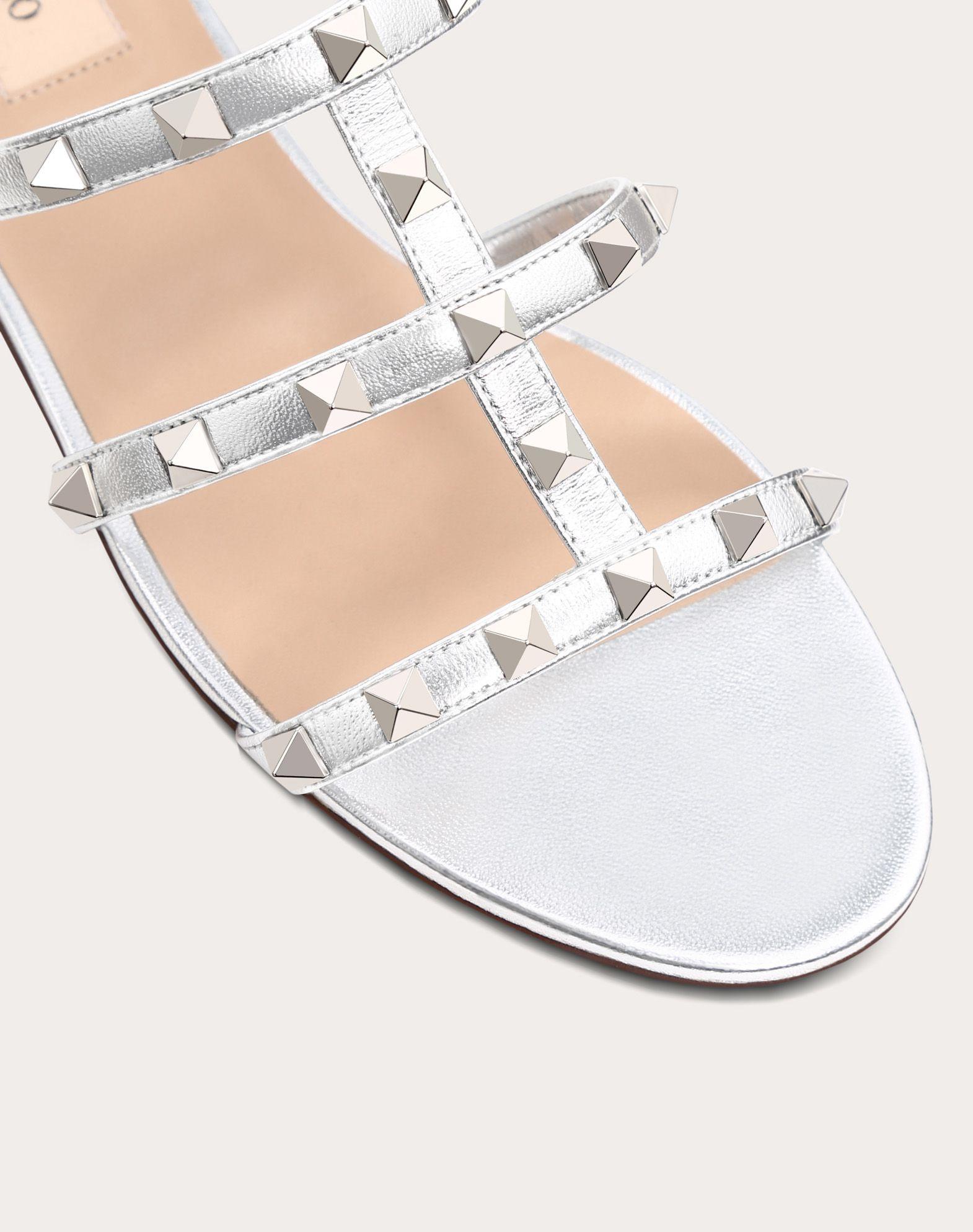 rockstud flat slide sandal
