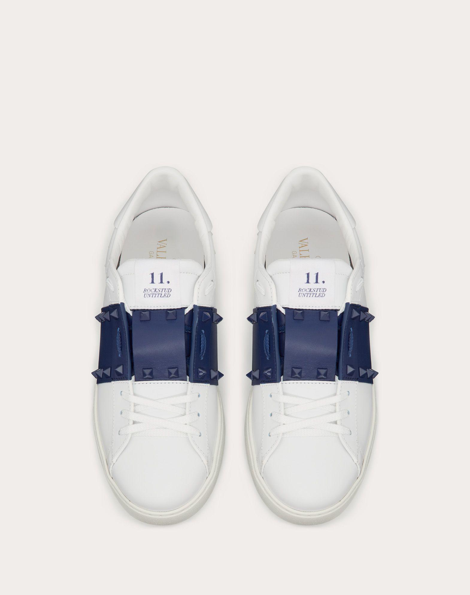Sneaker Rockstud Untitled Con Borchie Tono Su Tono da Uomo di Valentino in  Bianco | Lyst