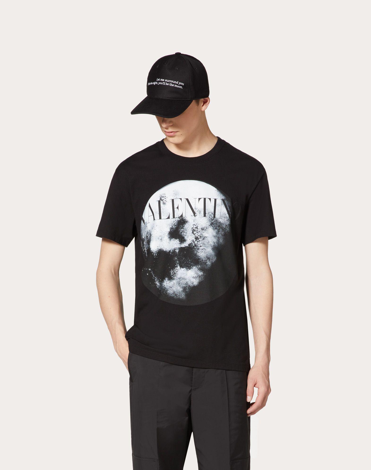 Valentino Cotton Moon Dust T-shirt in 