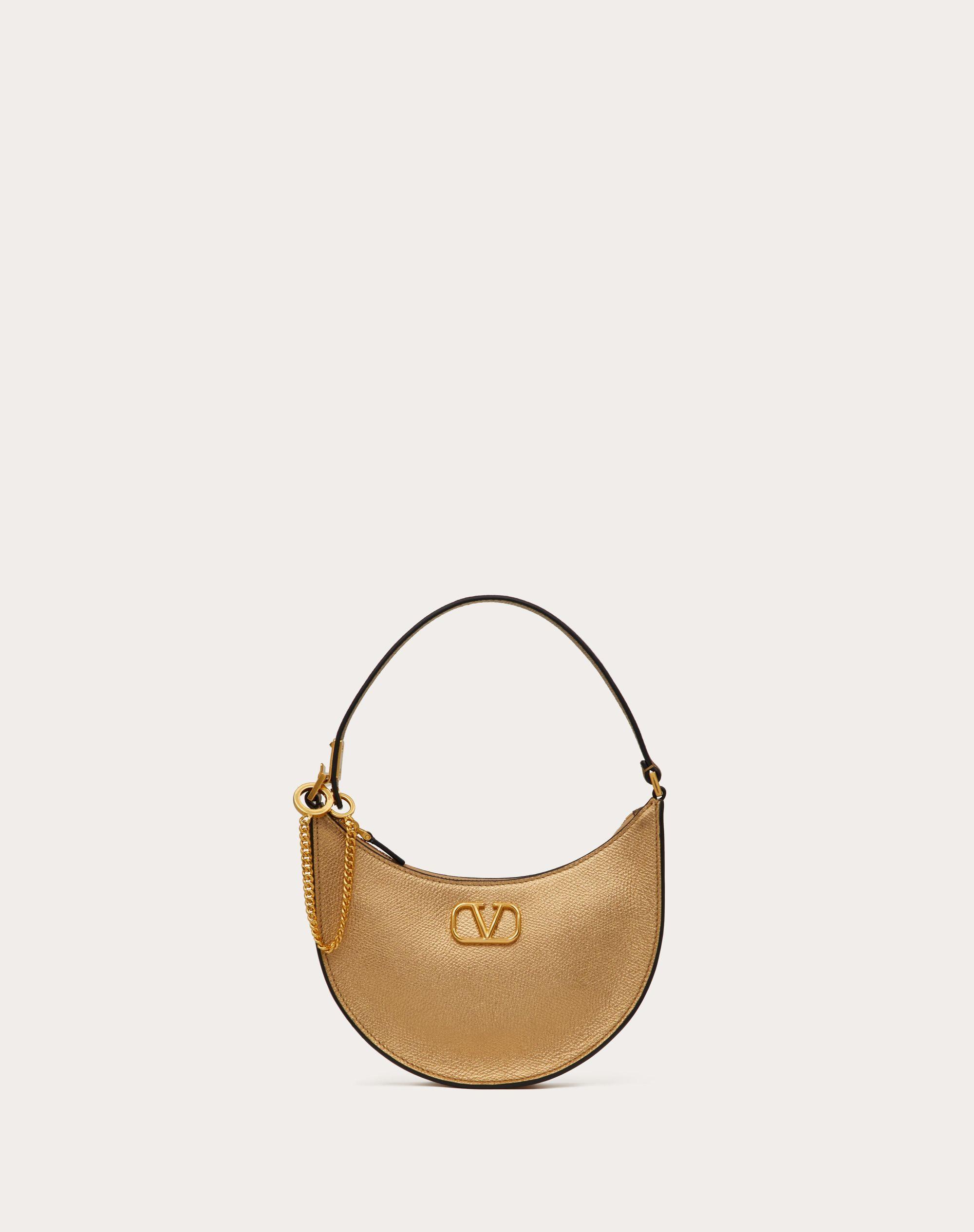 Mini Vlogo Signature Bucket Bag In Nappa Leather for Woman in