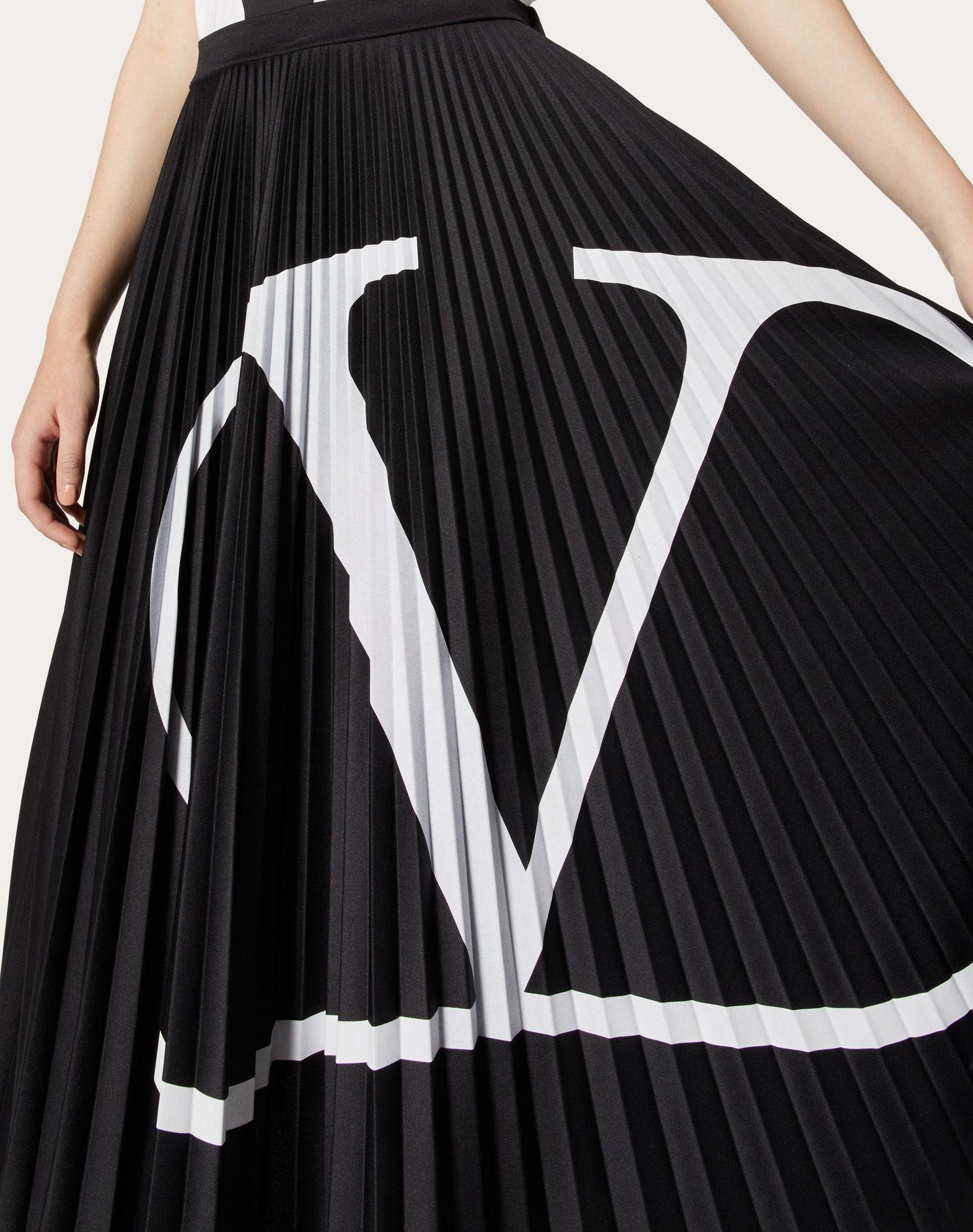 Valentino top skirt logo