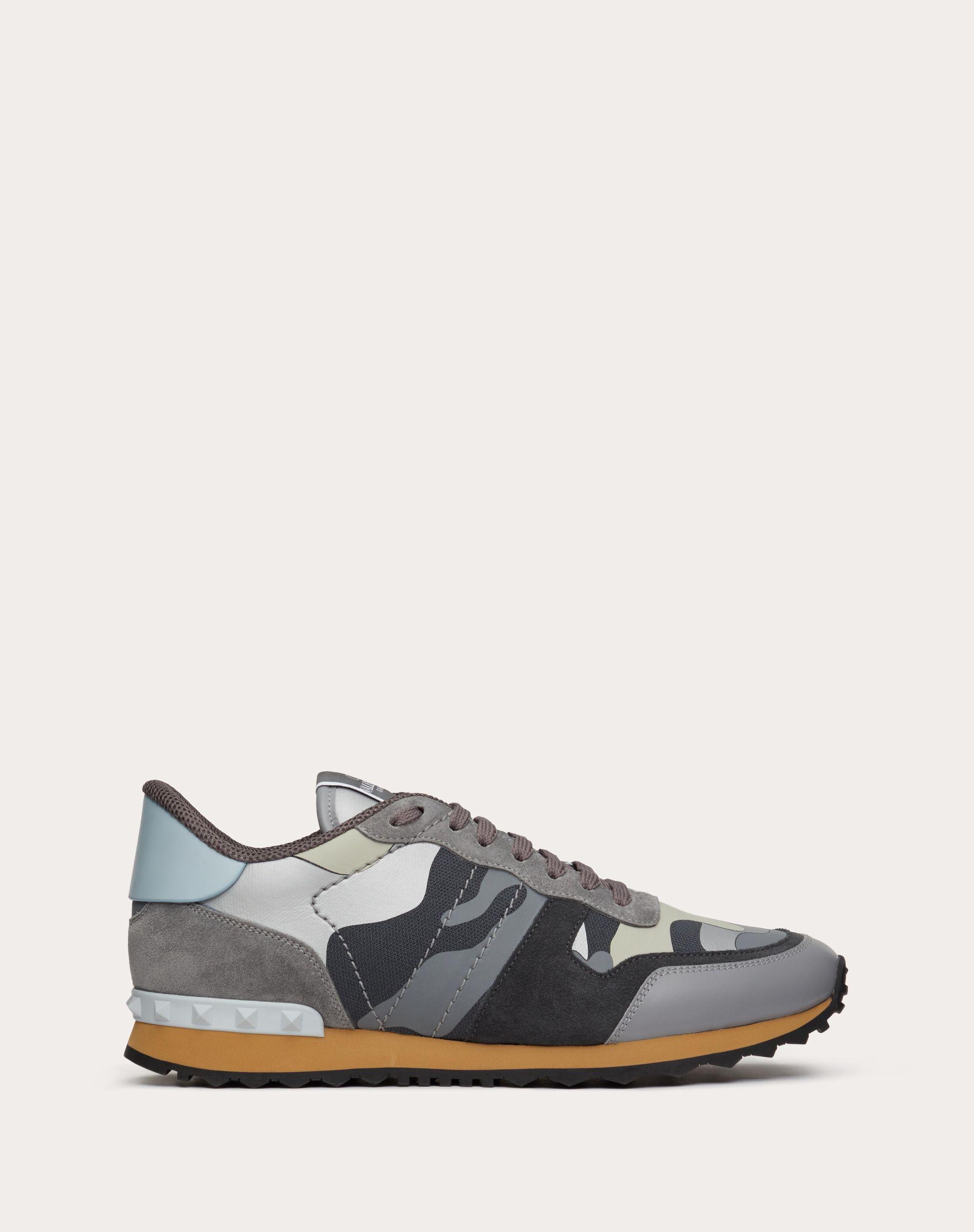 Valentino Garavani Rockrunner Camouflage Trainers for Men | Lyst