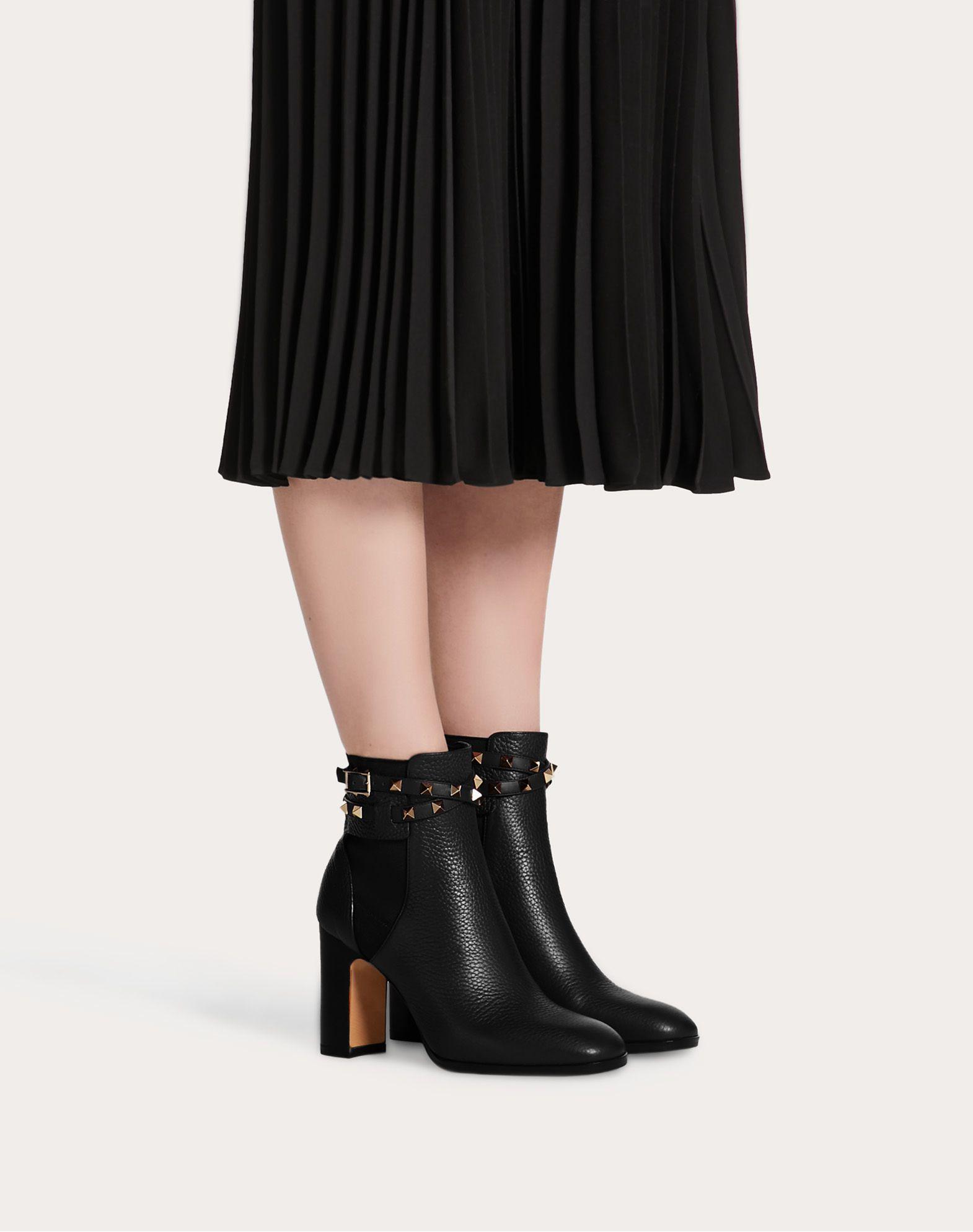 valentino garavani rockstud ankle boots