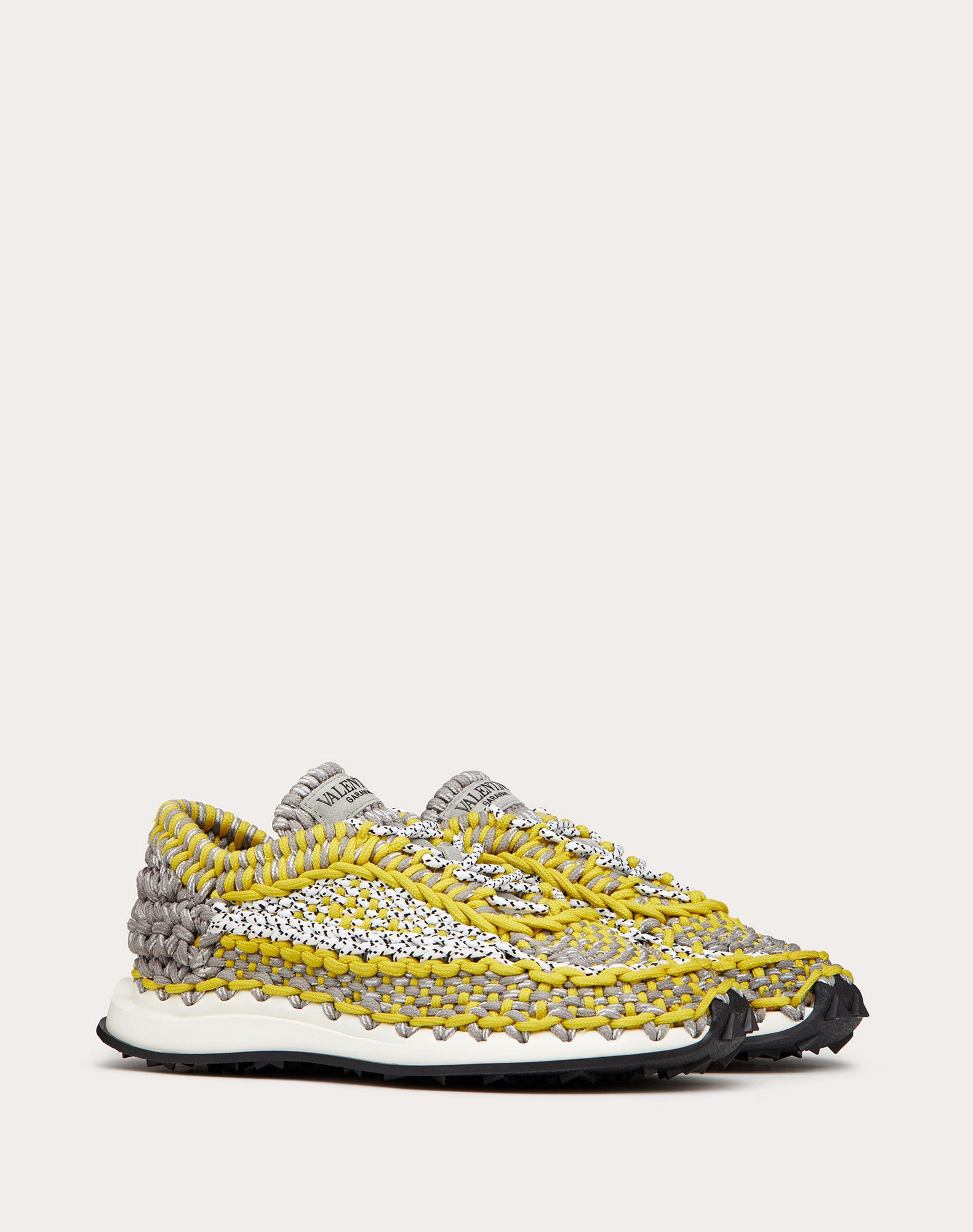 Valentino Garavani Crochet Sneakers In in for Men | Lyst