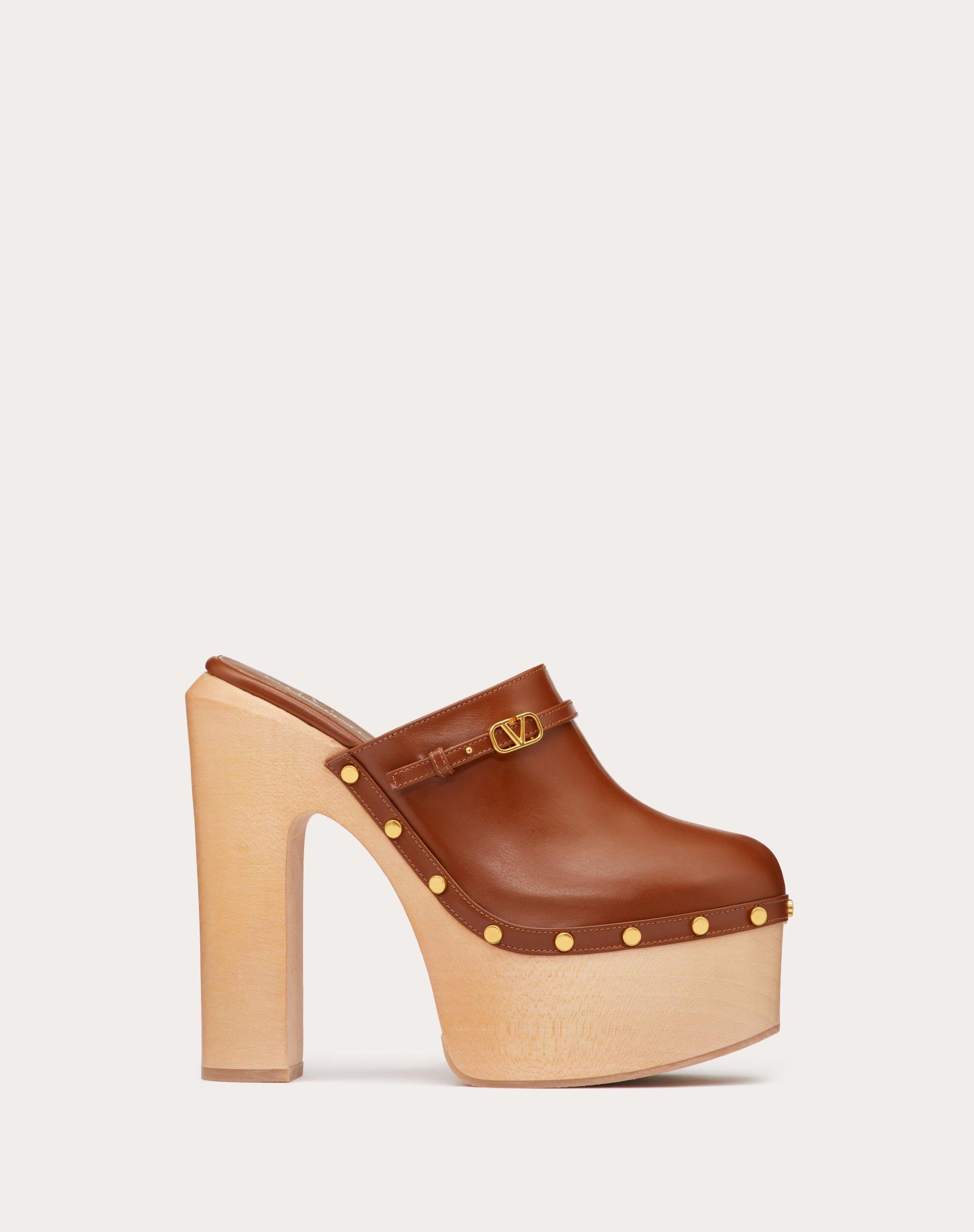 VALENTINO GARAVANI TAN-GO PLATFORM ANKLE BOOT IN CALFSKIN 155MM