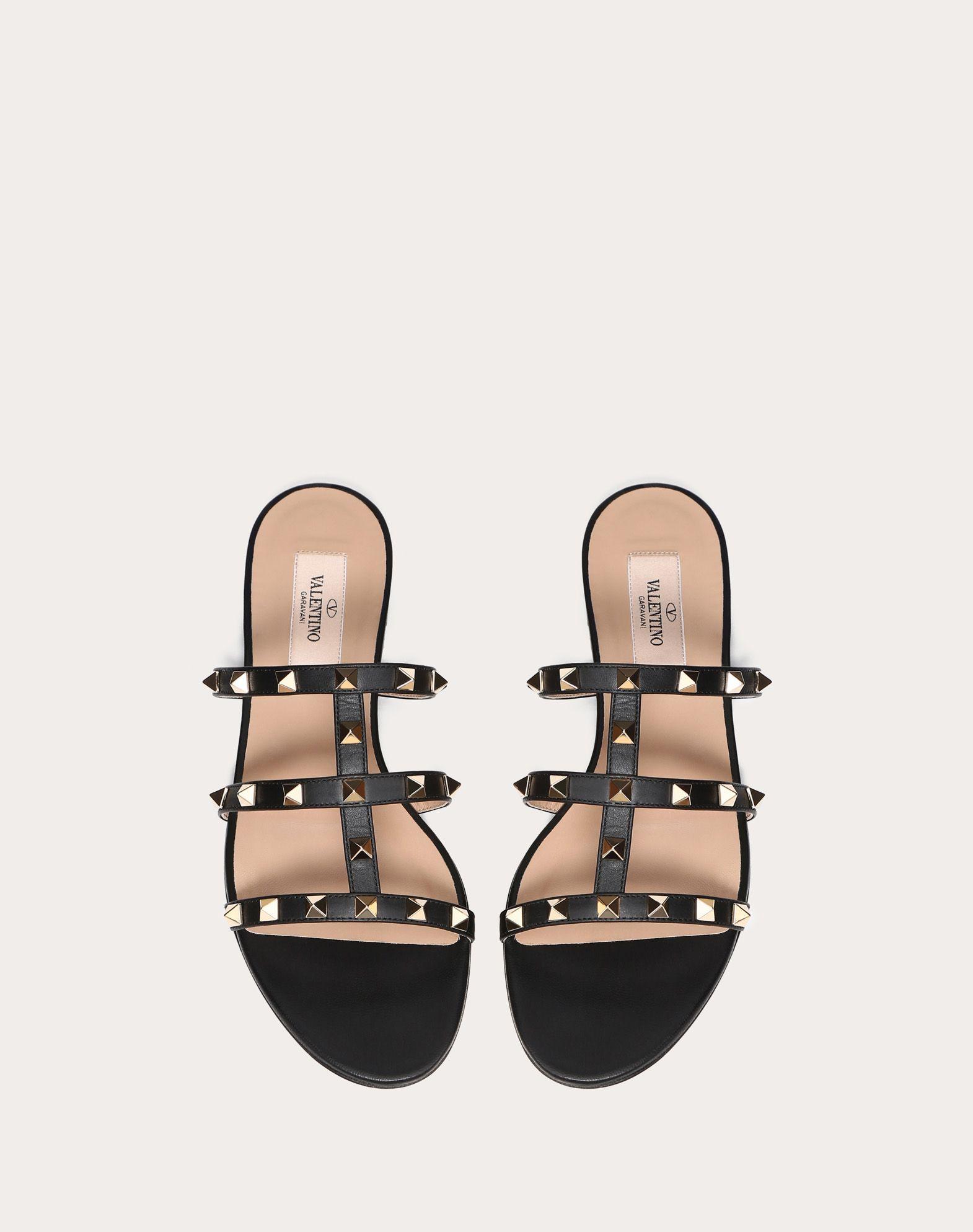 valentino flat slide