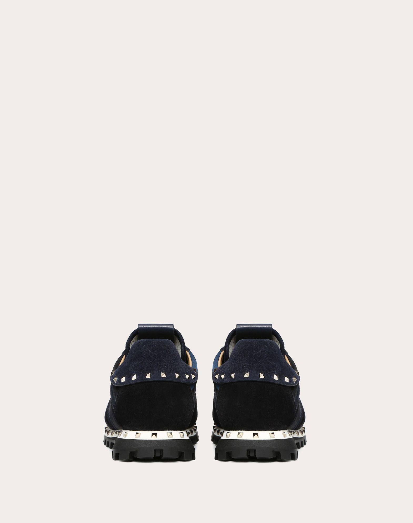 valentino studded camouflage sneakers
