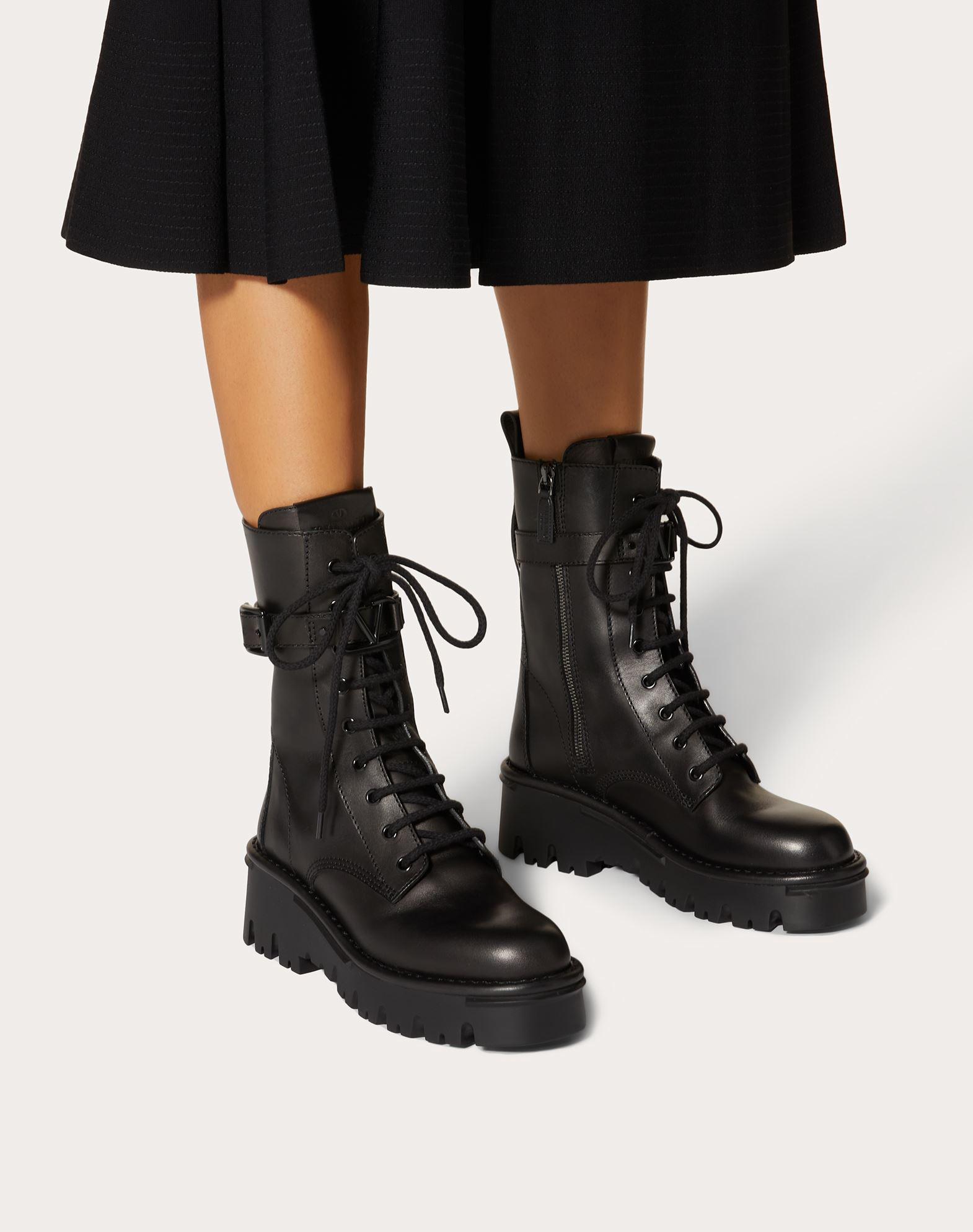 valentino flat boots