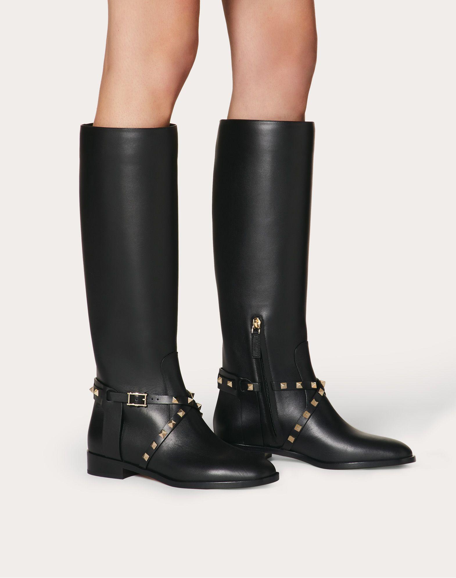 valentino rockstud bootie