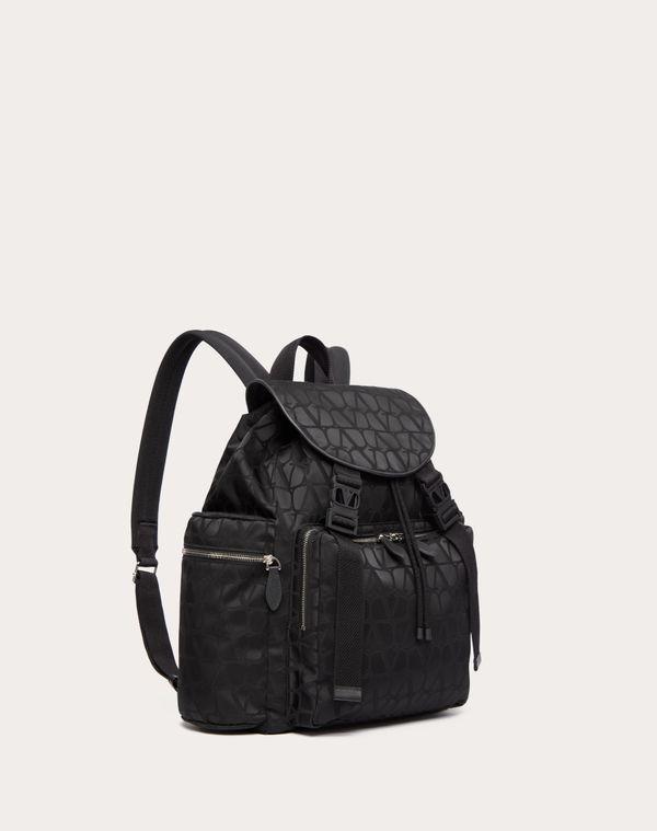 完成品 Garavani Valentino メンズ テクニカル イコノグラフ トワル バッグ