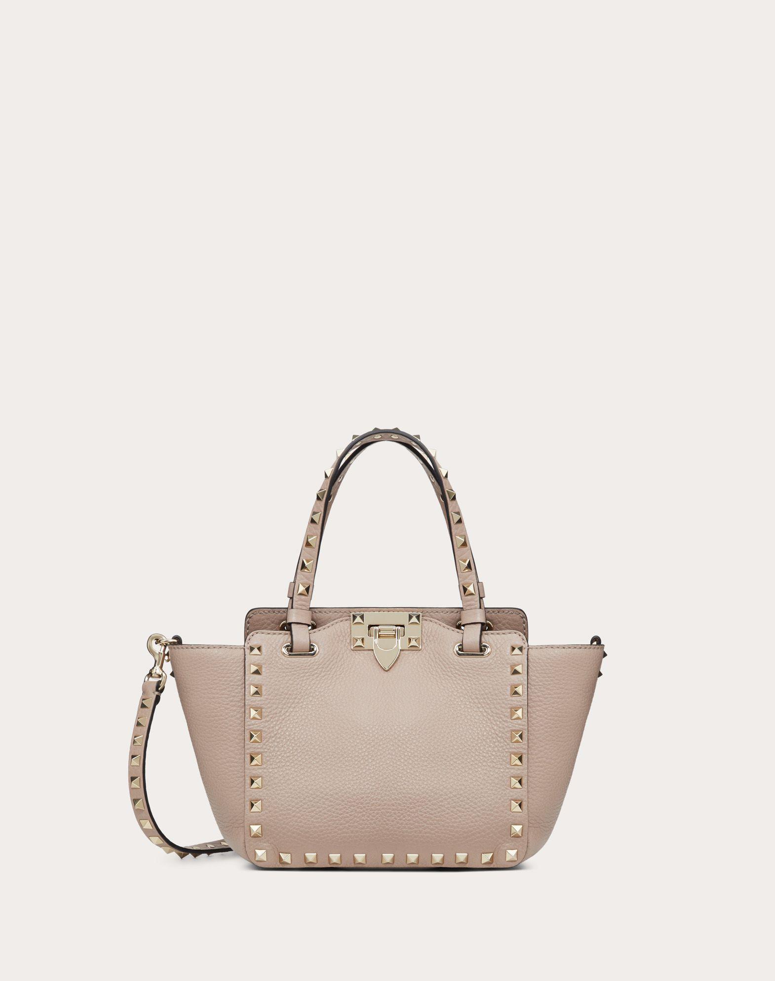 Borse a spalla Donna | Valentino Borsa Mini a Tracolla Rockstud in Vitello  Poudre • Tyson Popplestone
