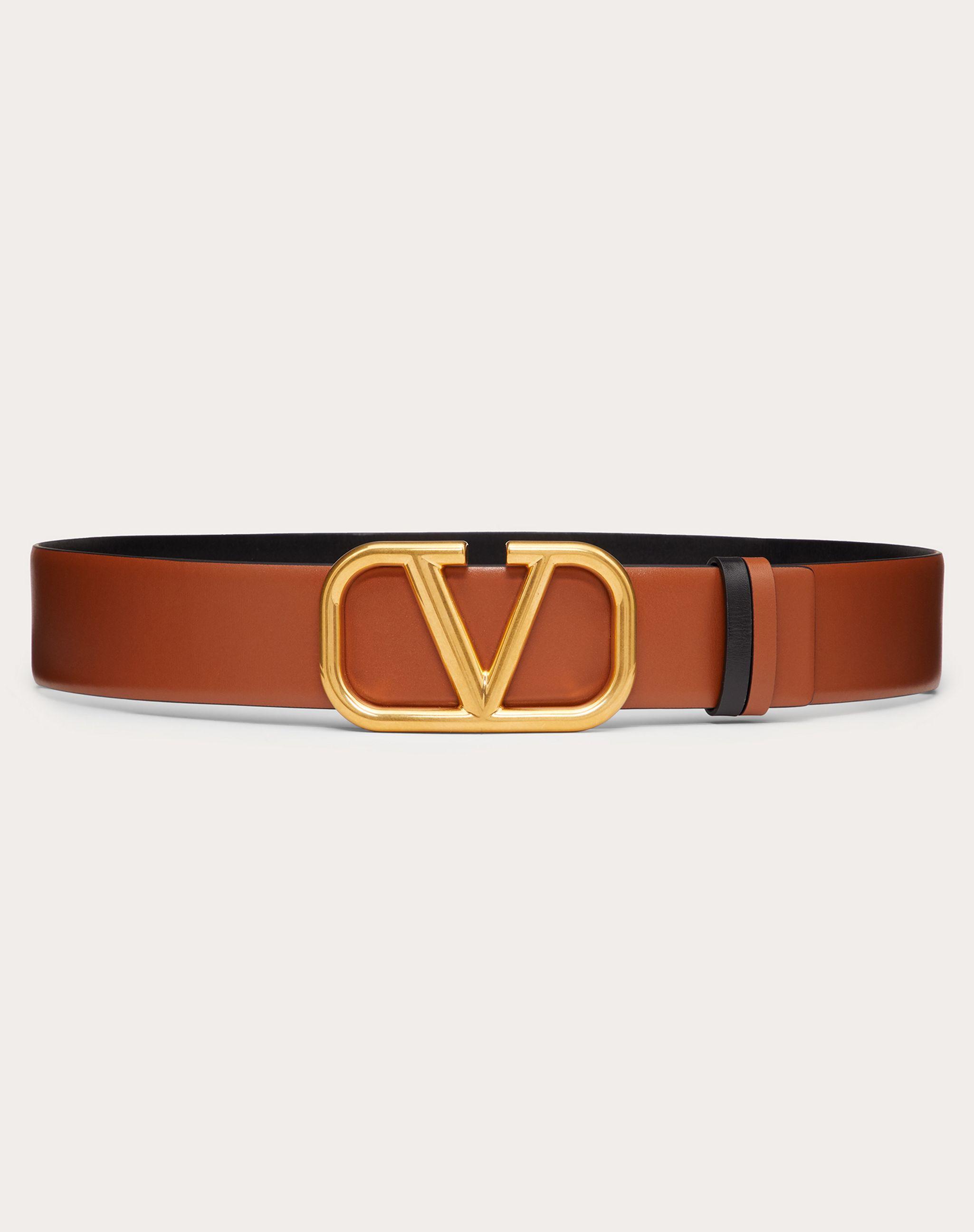 Valentino Garavani Reversible V-logo Leather Belt - Save 54% | Lyst
