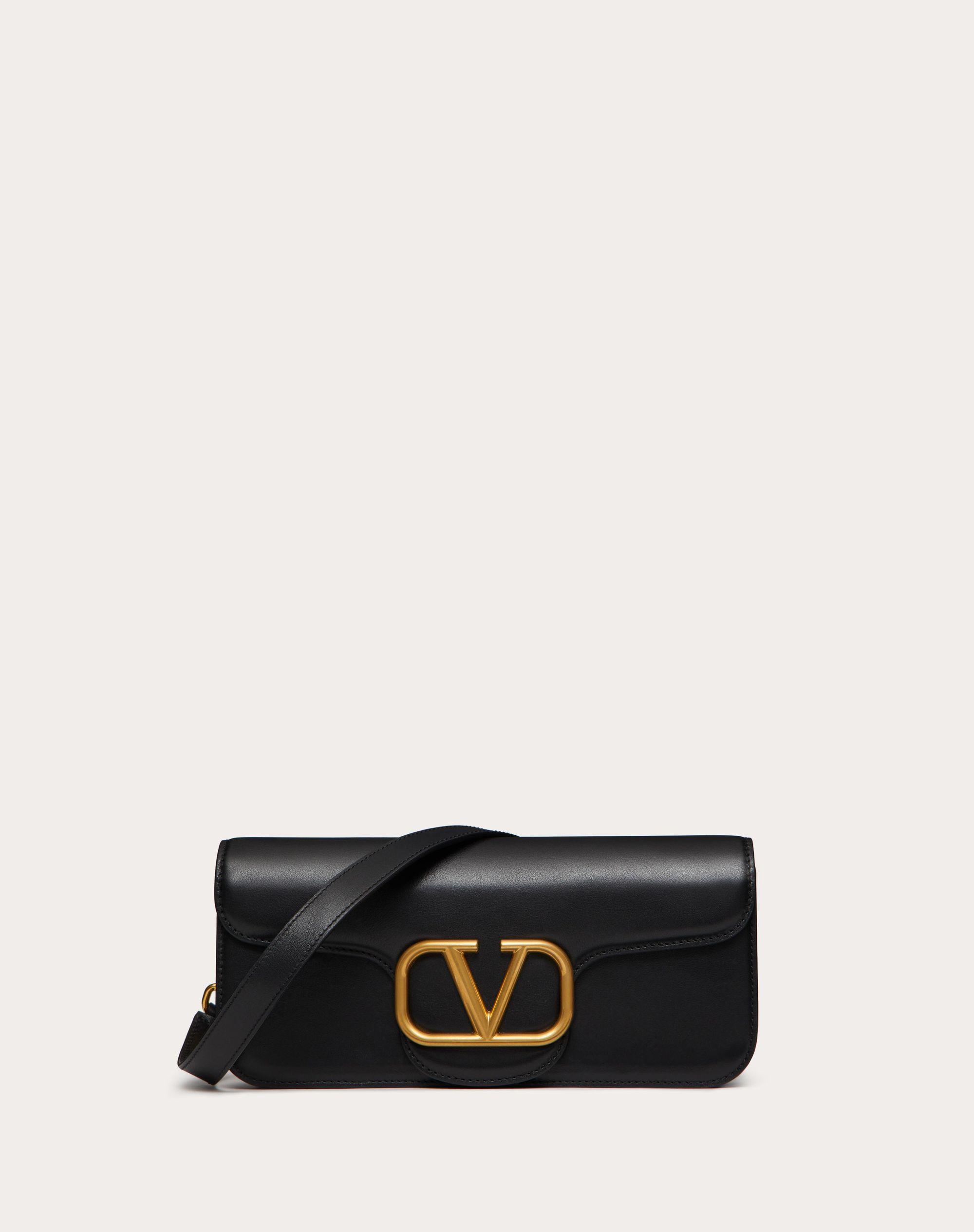 Valentino Garavani Men's Leather VLTN Crossbody Bag