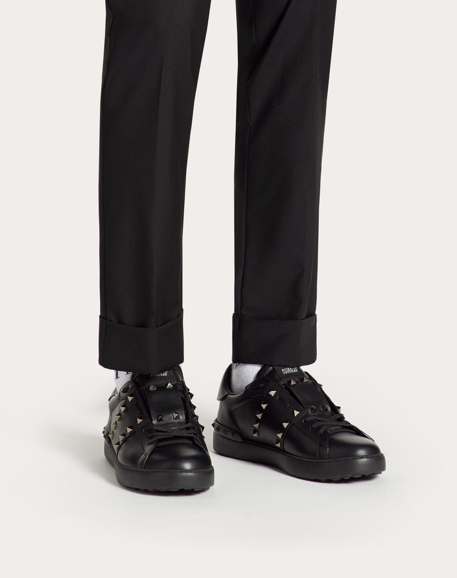 valentino black stud