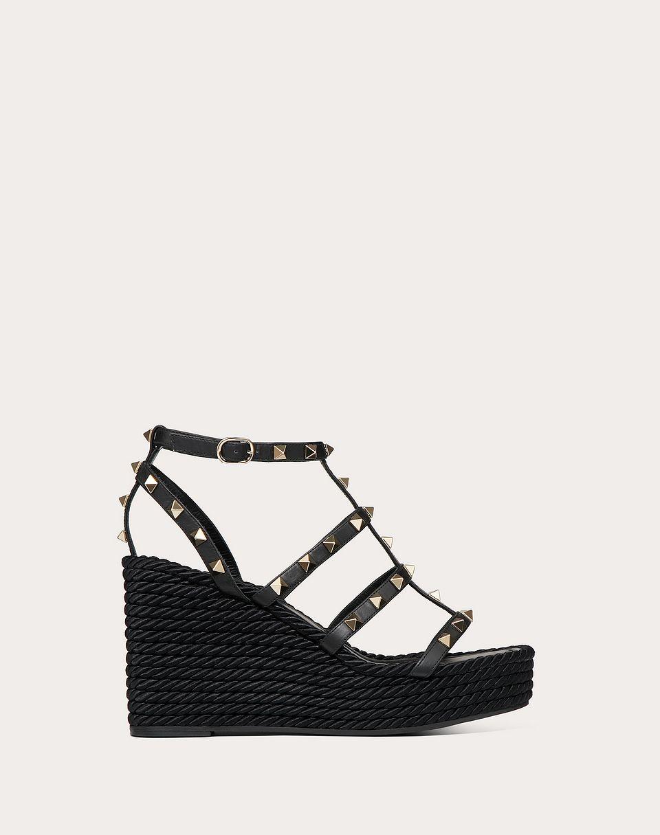 black valentino wedges