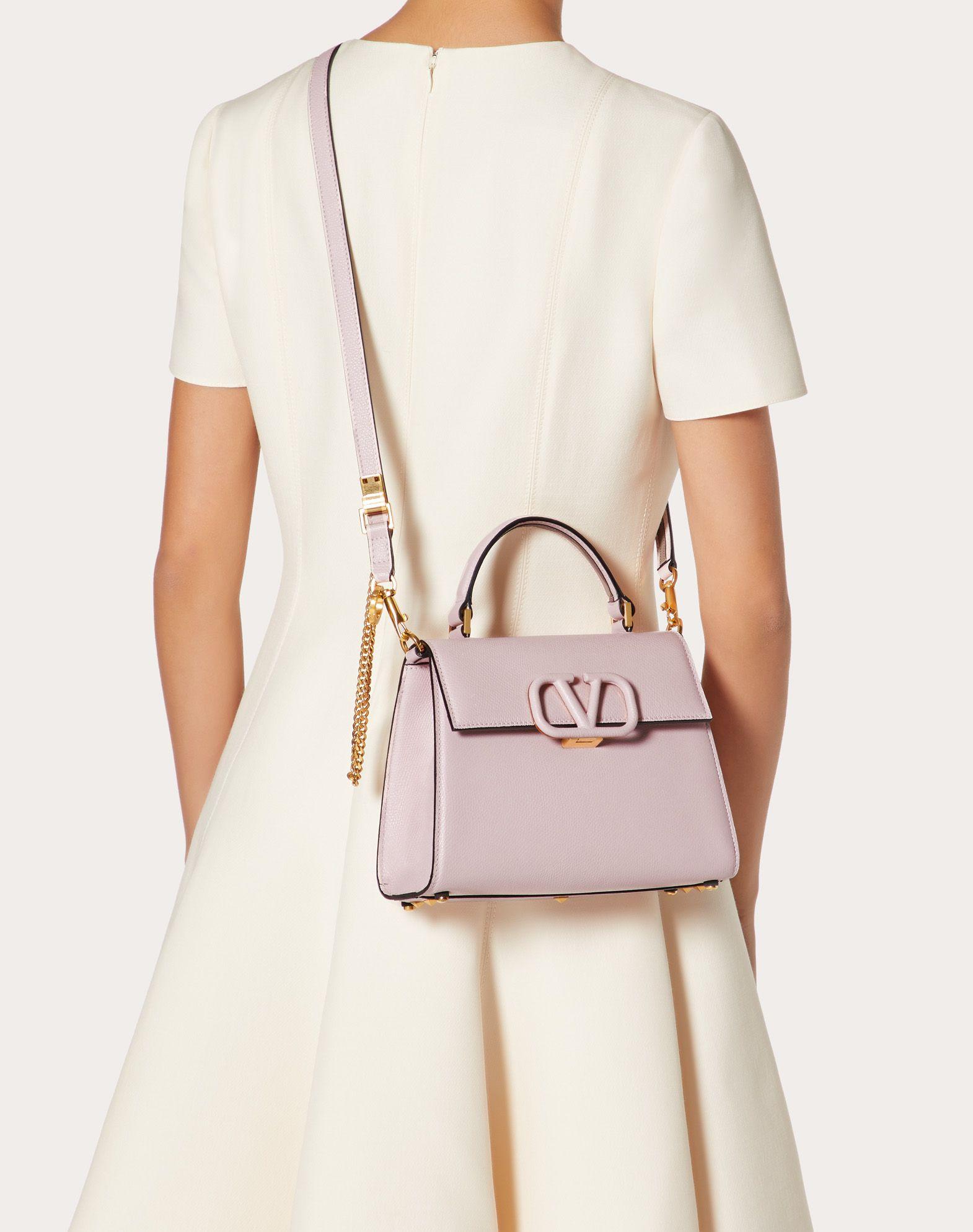 Small vsling grainy calfskin handbag sale