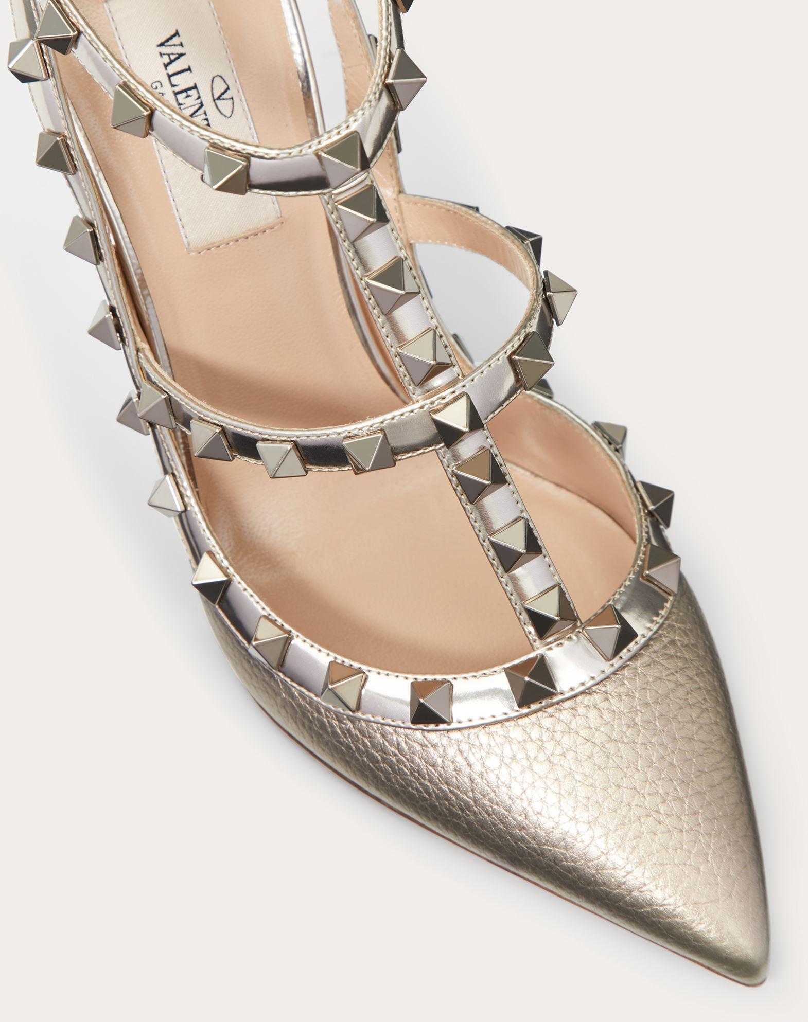 valentino rockstud t strap pump