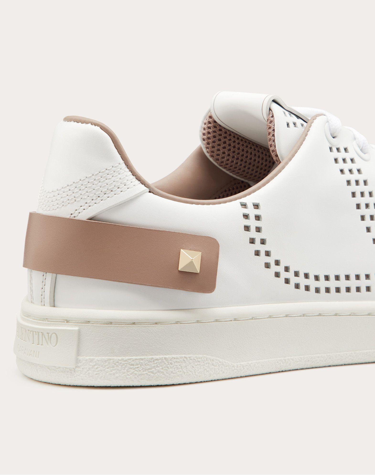 backnet calfskin sneaker