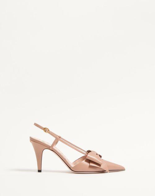 パンプス VALENTINO GARAVANI Bowow leather decollete slingback valentino-garavani-ROSE-