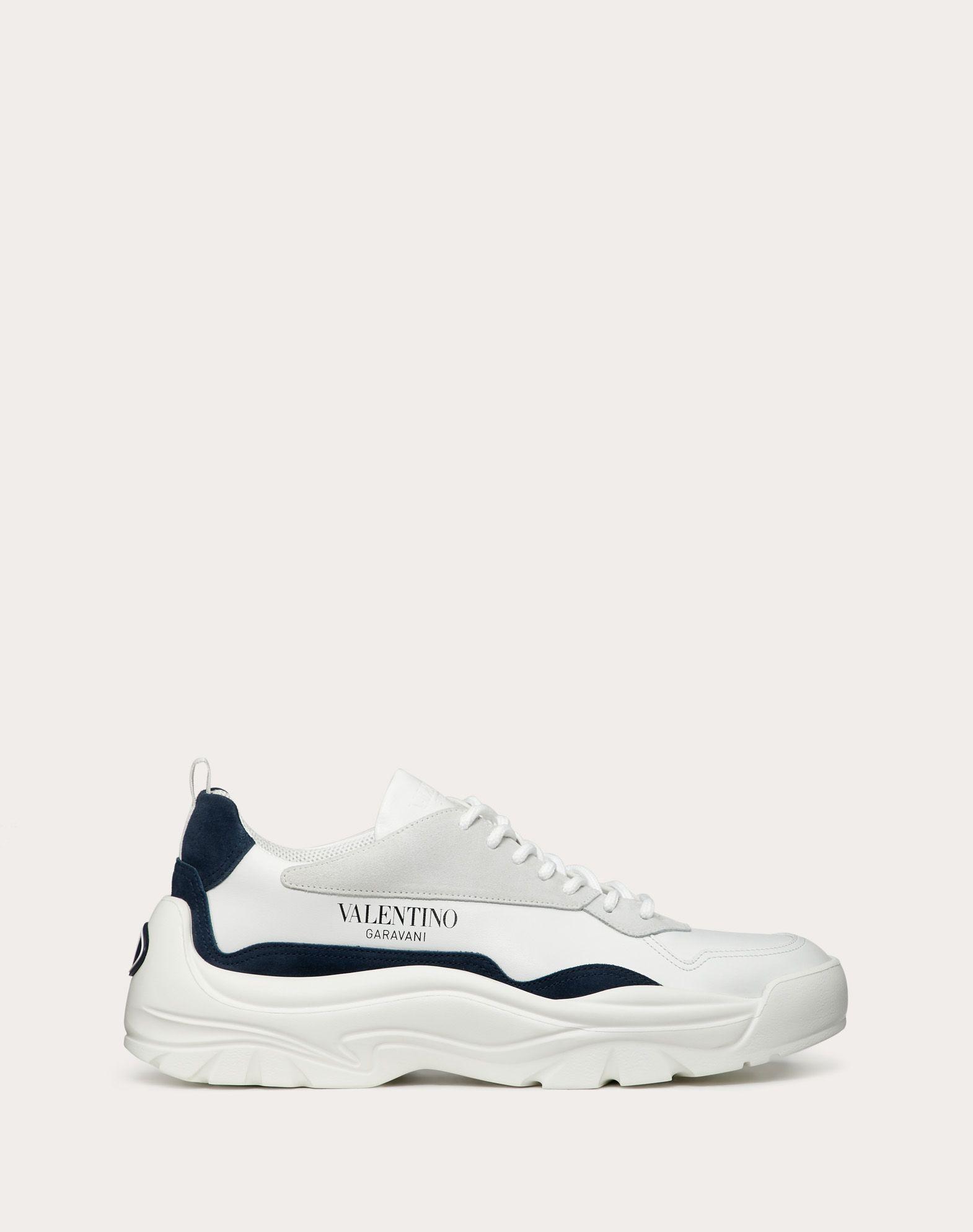 Valentino Garavani Leather Gumboy Calfskin Sneaker in White for Men - Lyst