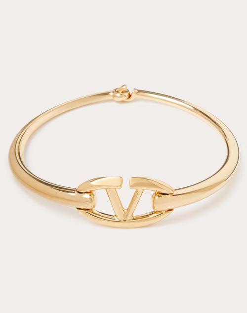 Valentino Garavani レディース ナチュラル Vロゴ ボールド 
