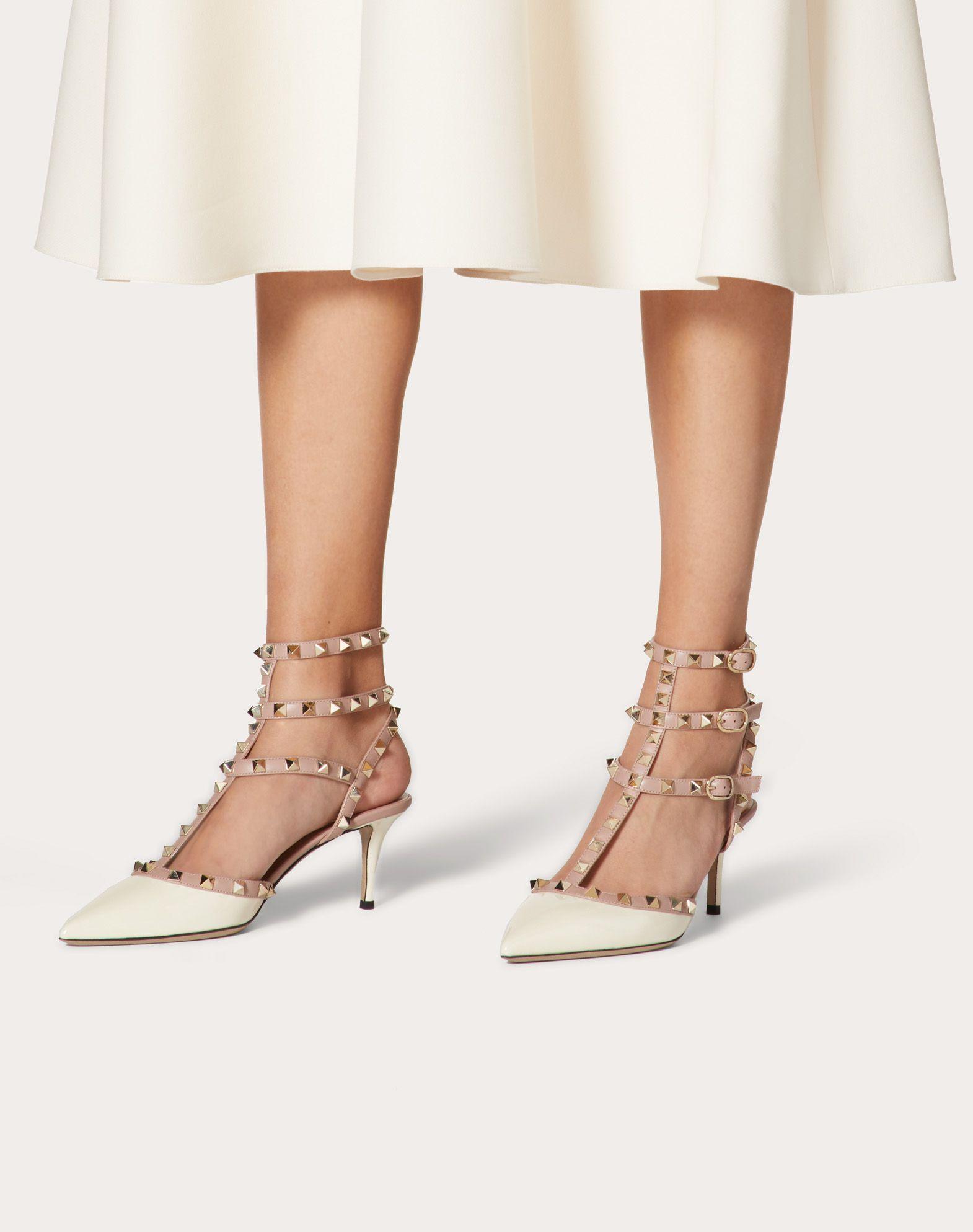 valentino rockstud caged pump