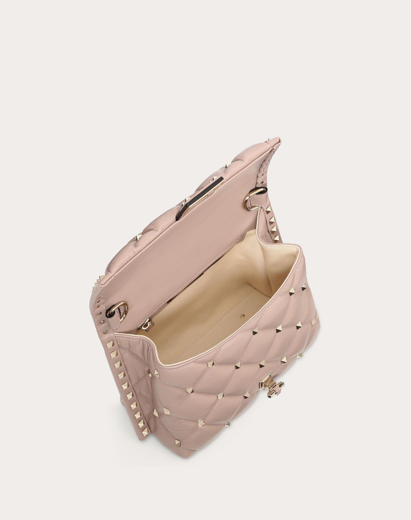 Valentino Medium Candystud Nappa Handbag Lyst