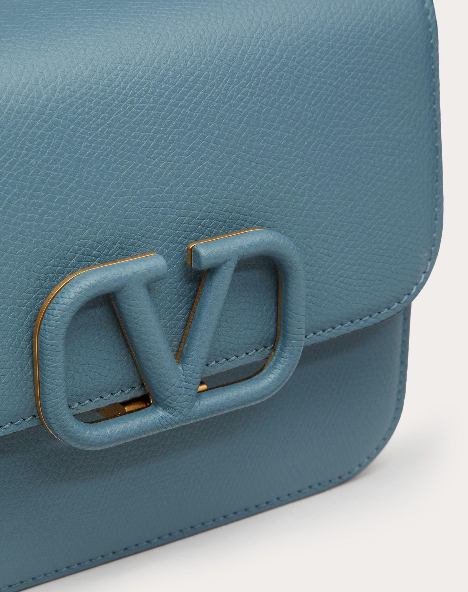 Valentino Leather Small Vsling Grainy Calfskin Shoulder Bag | Lyst