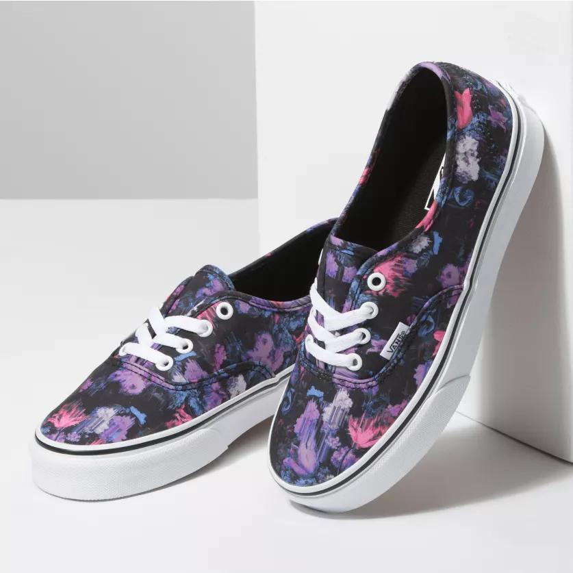 vans authentic warped floral