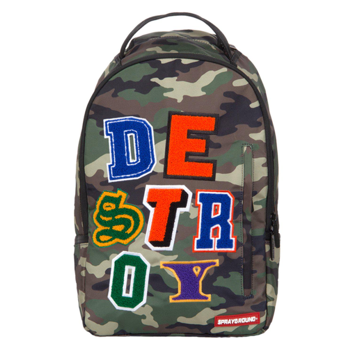 Sprayground Synthetic Destroy Backpack Lyst