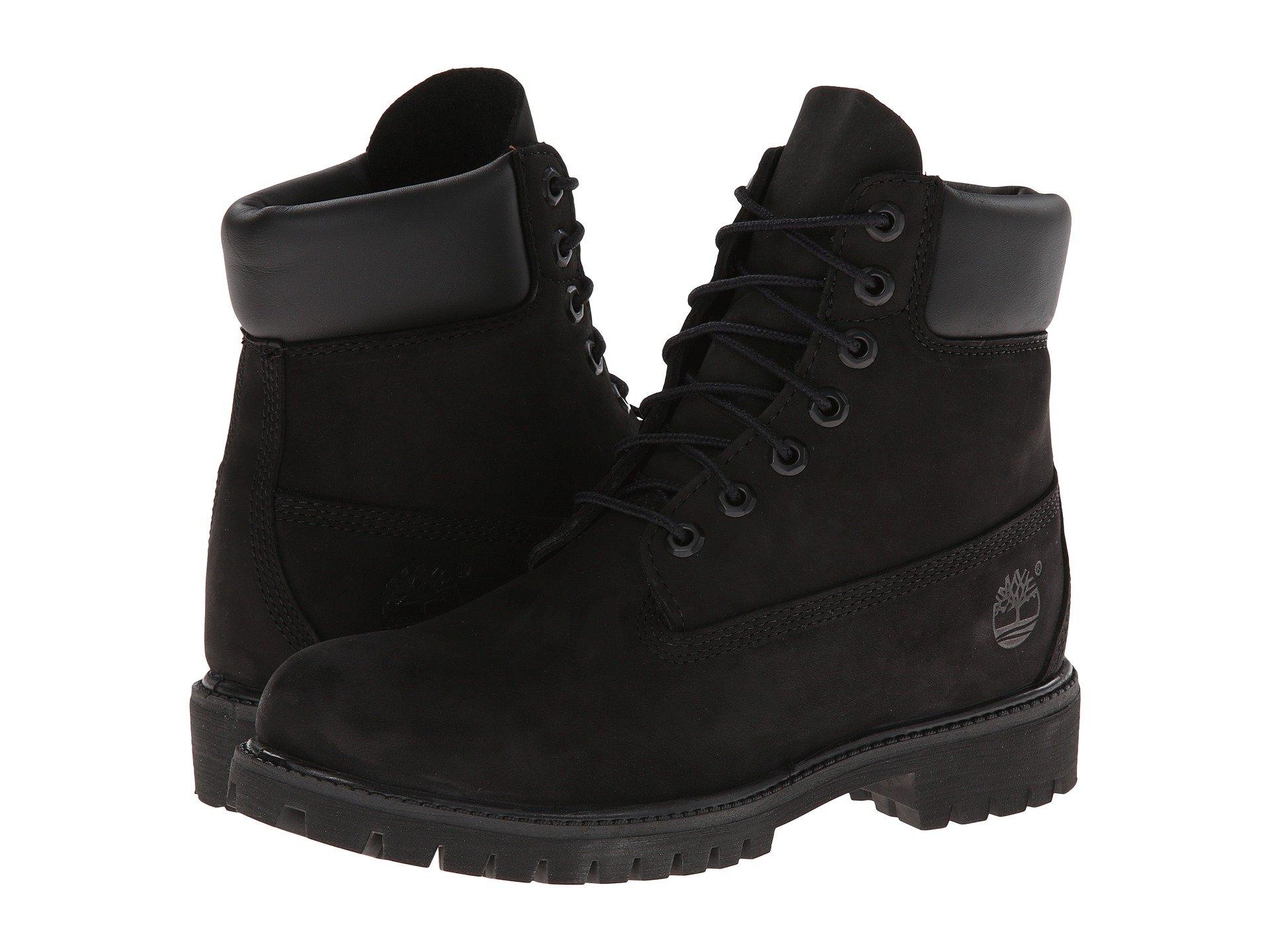 Timberland Leather Classic 6" Premium Boot in Black for Men - Lyst