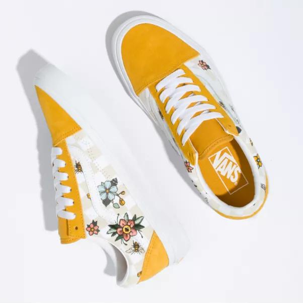 vans cottage check old skool