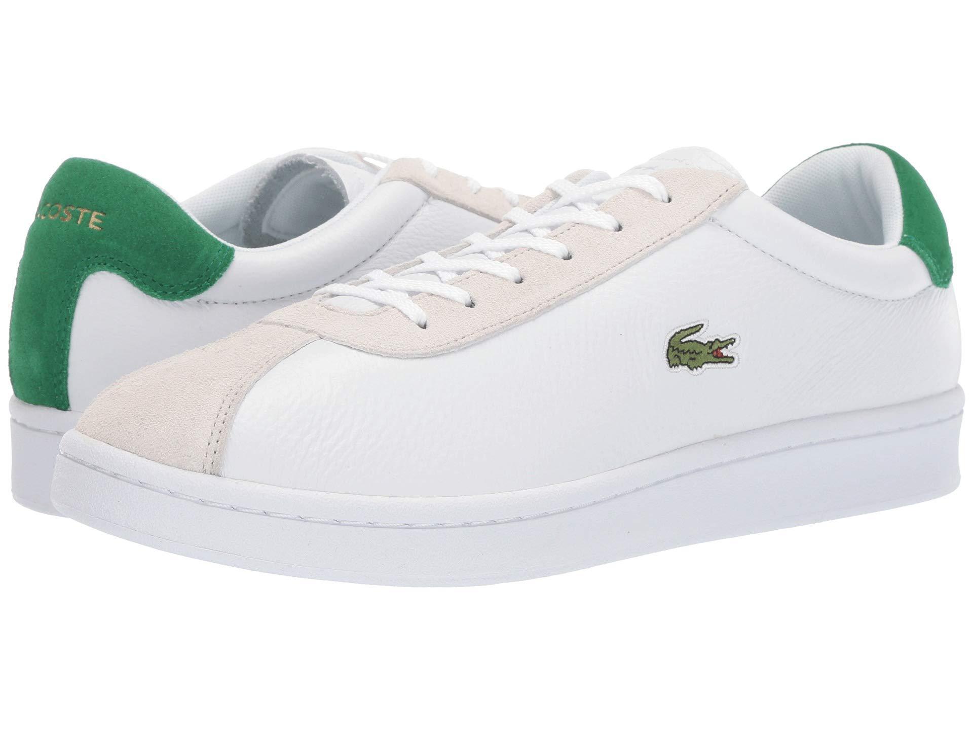 Lacoste Leather Masters 119 2 Sma in White for Men | Lyst