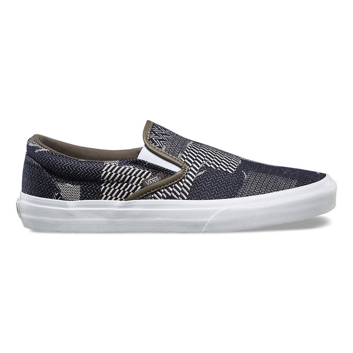 Vans Denim Patchwork Slip-on in Blue | Lyst
