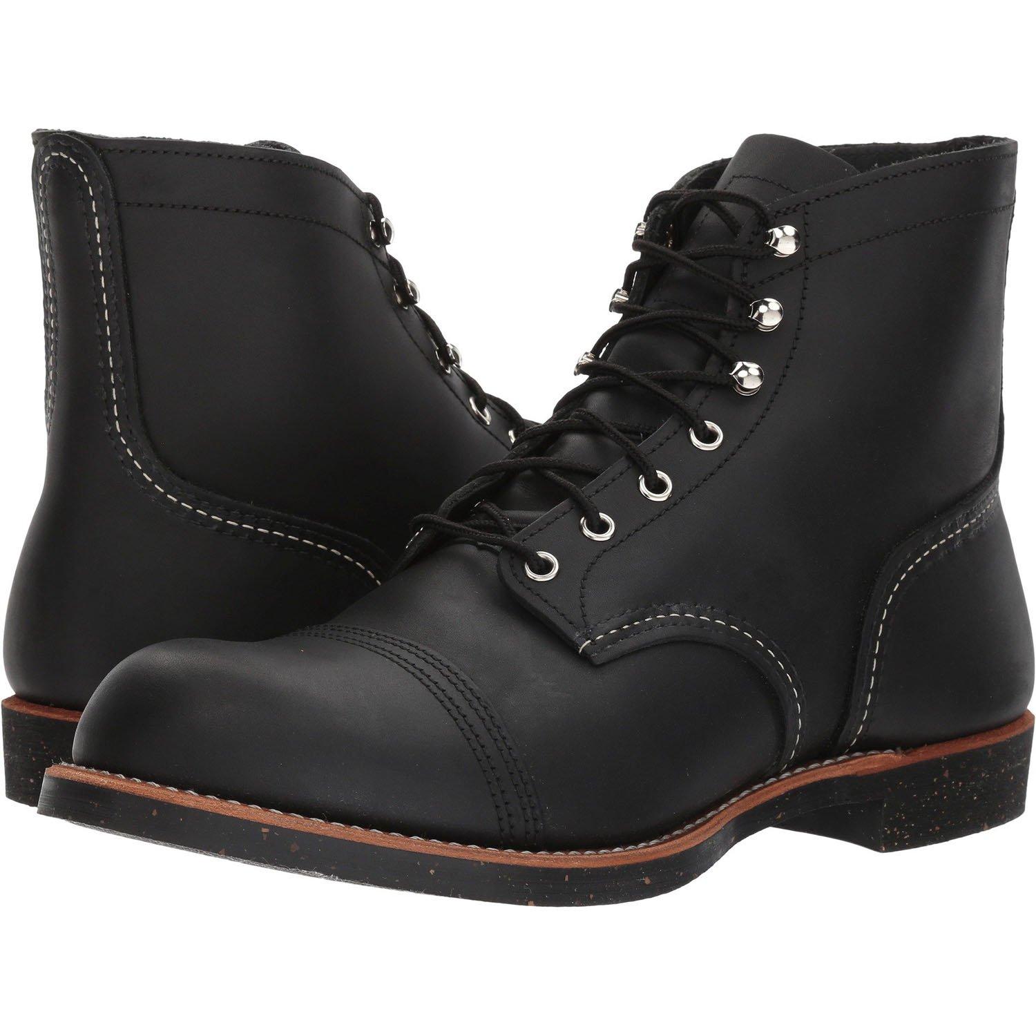 Red Wing Leather Iron Ranger in Black for Men - Lyst