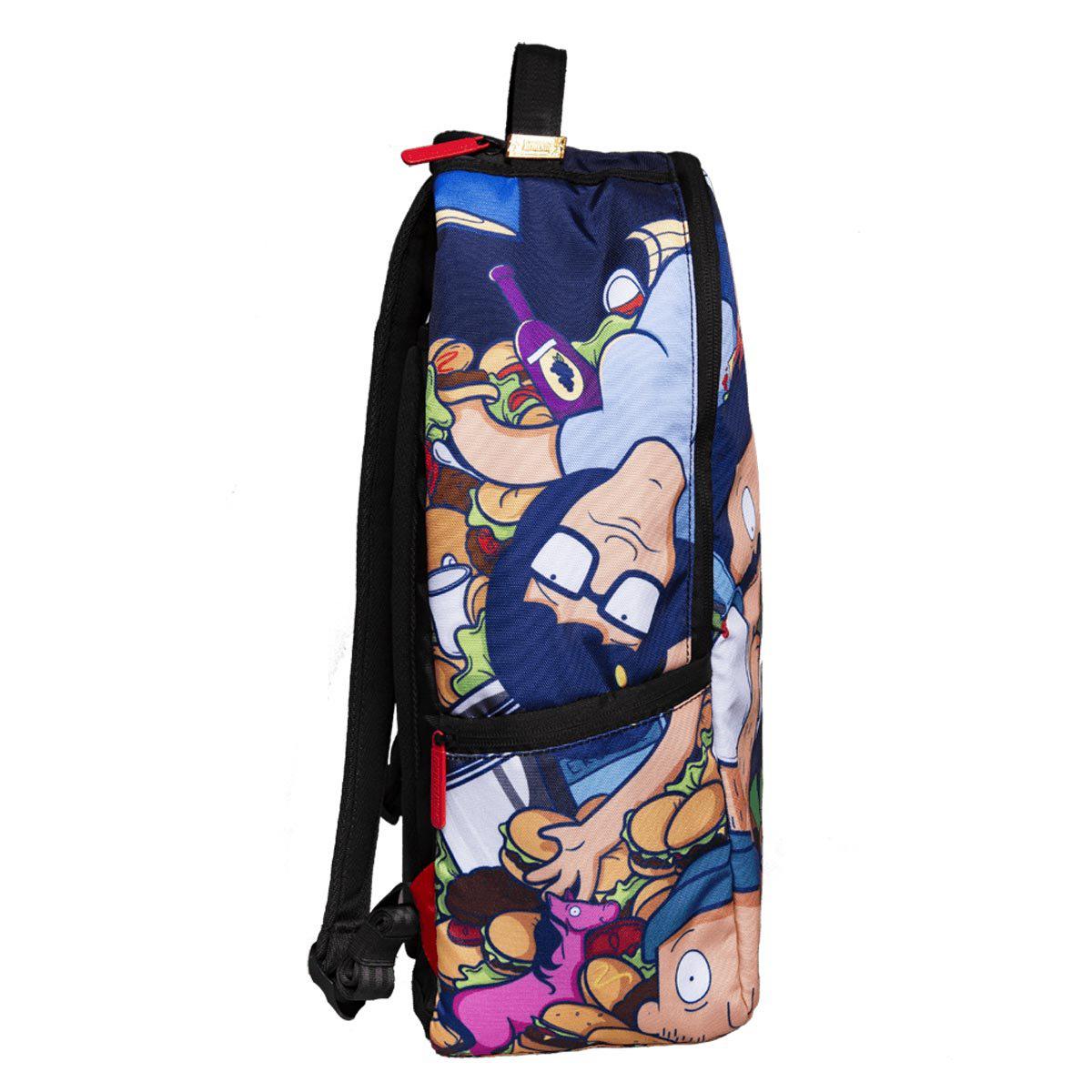 Sprayground Synthetic Bob S Burgers Mashup Backpack In Blue For Men Lyst Sprayground Synthetic Bob S Burgers Mashup Backpack In Blue For Men Lyst