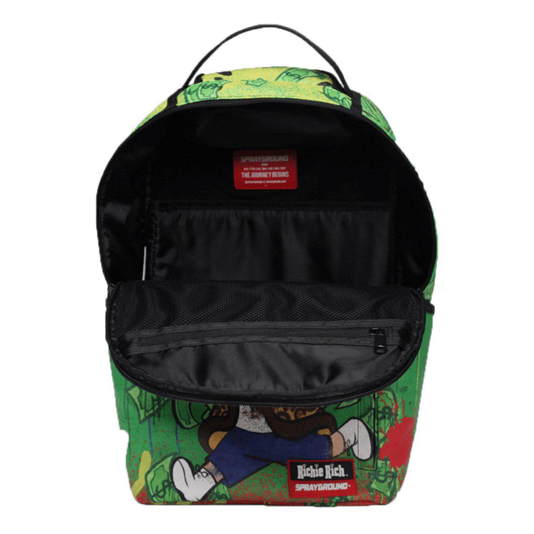 richie rich sprayground bookbag