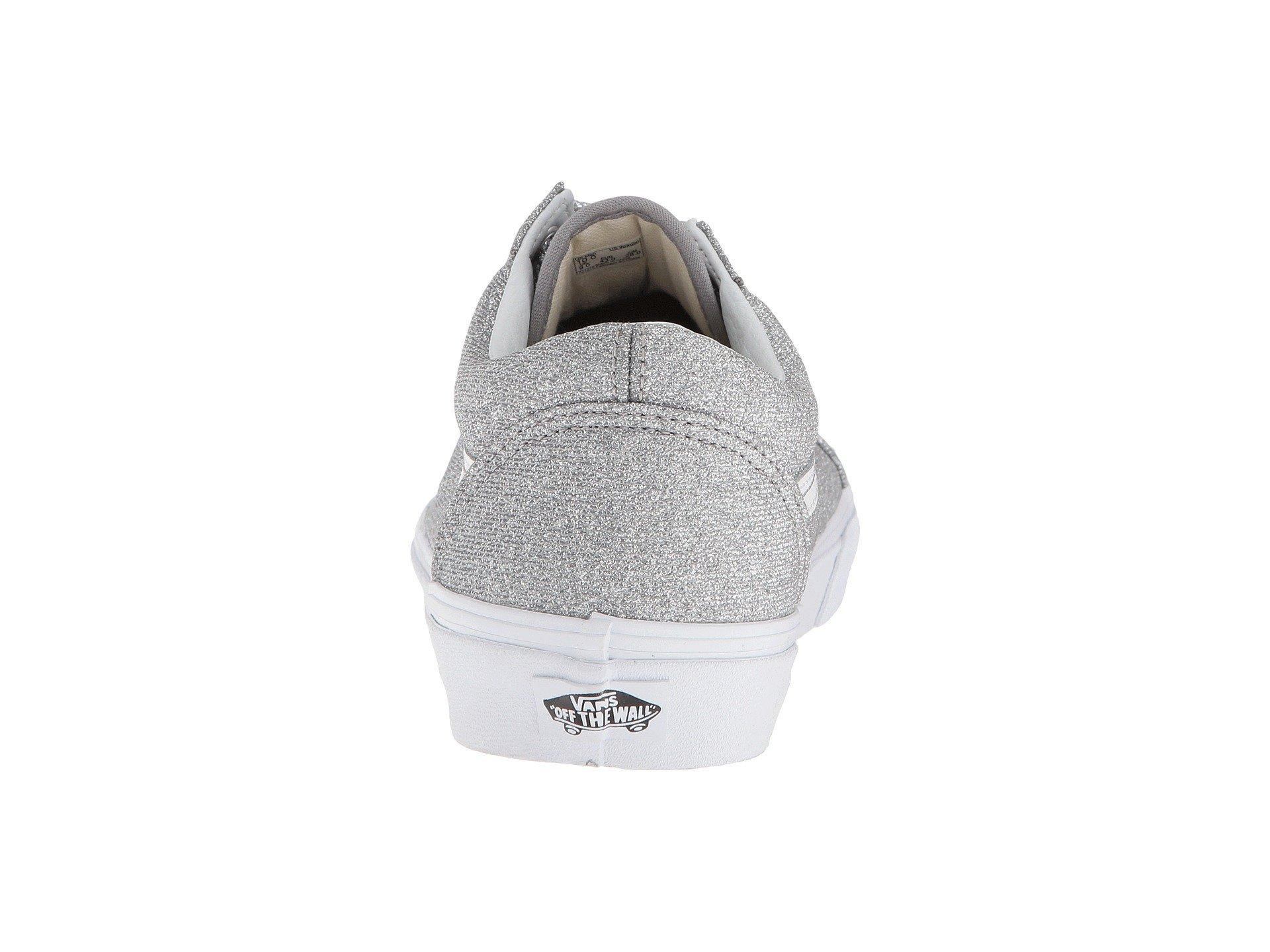 lurex glitter old skool schuhe