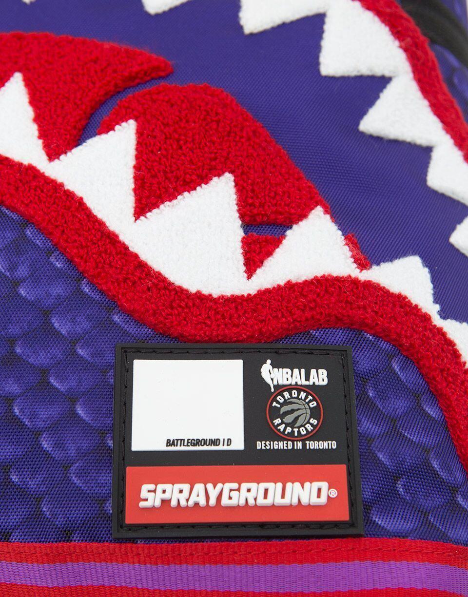 sprayground raptors backpack