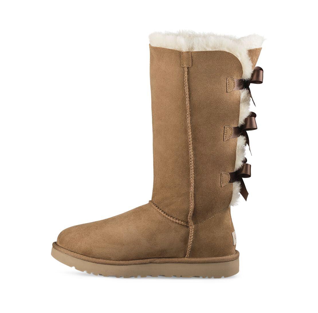 long uggs with bows