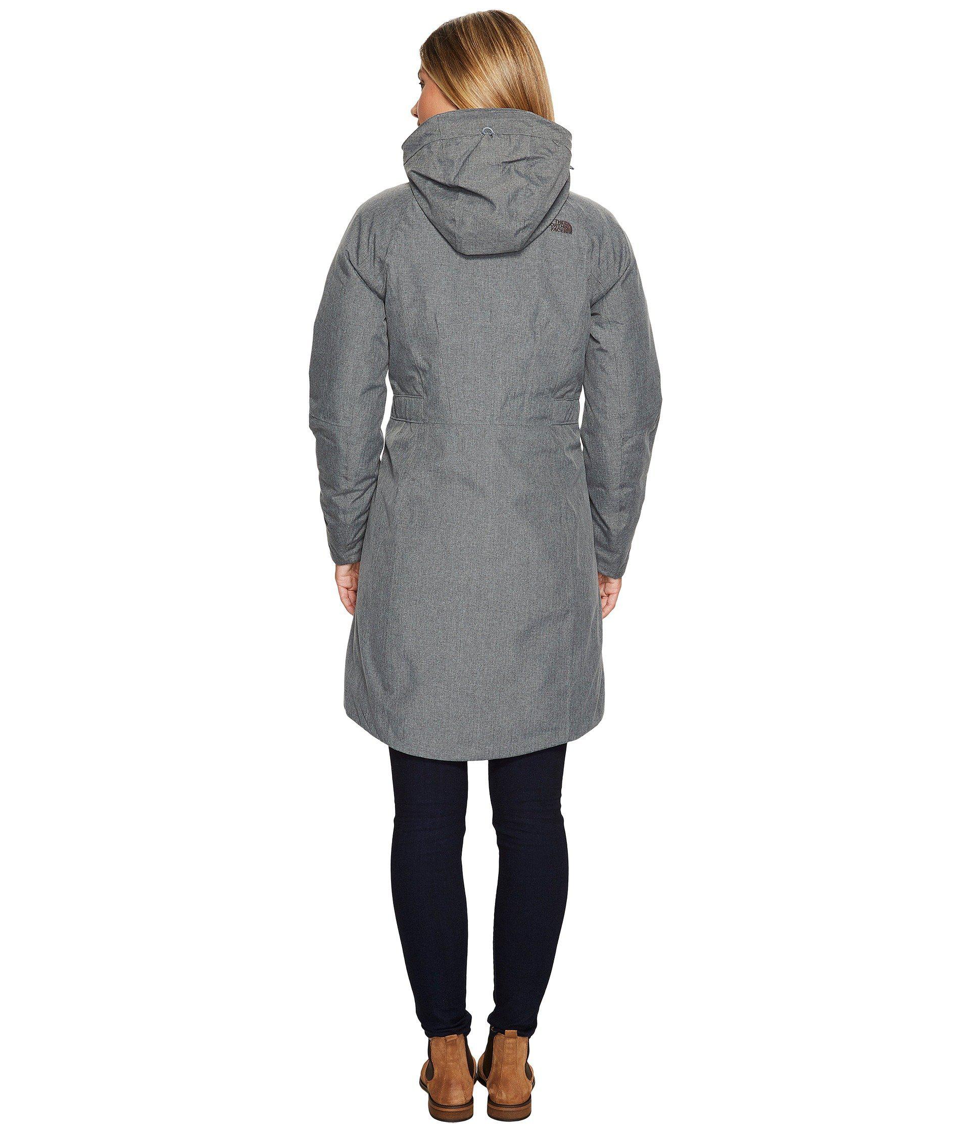 north face arctic parka ii grey