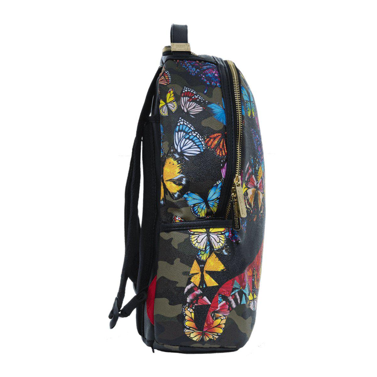 sprayground butterfly backpack